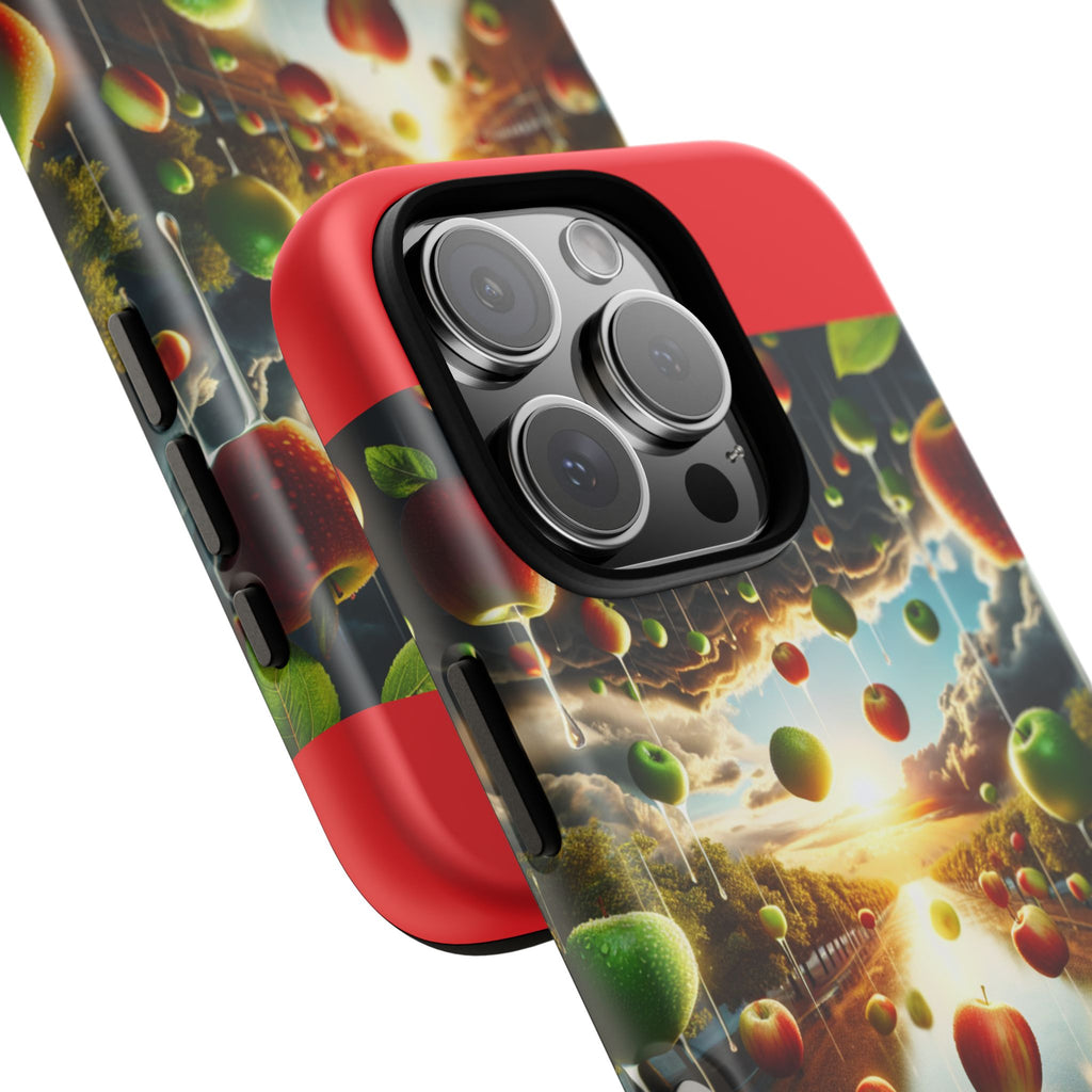 Vibrant Phone Case with Artistic Apple Design, Unique Gift for Art Lovers, Trendy Accessory for Any Occasion, Stylish Smartphone Cover