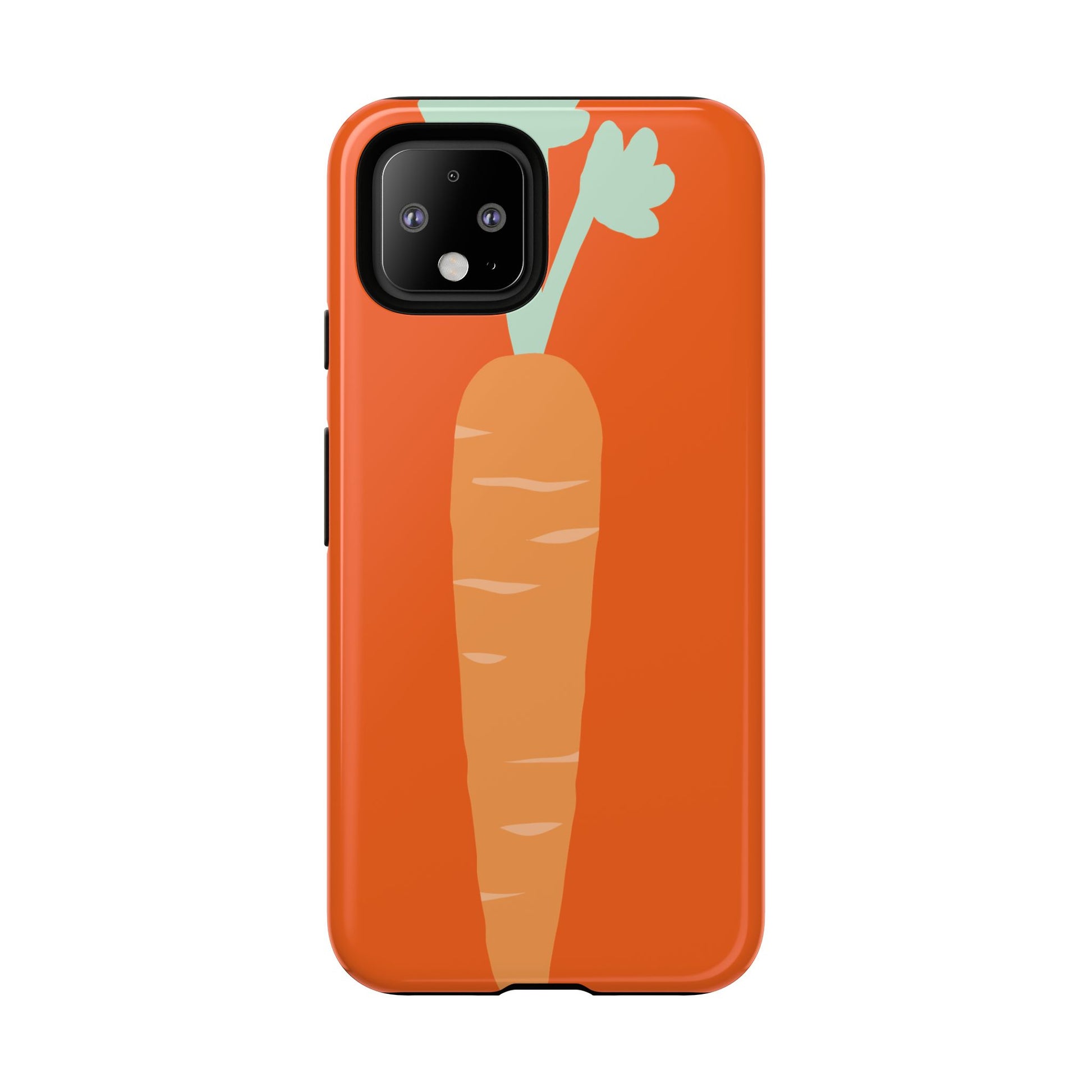 Tough Cases Carrot Phone Case, Cute Smartphone Cover, Fun Gift for Garden Lovers, Fall Decor, Vegan Accessories, Colorful Case