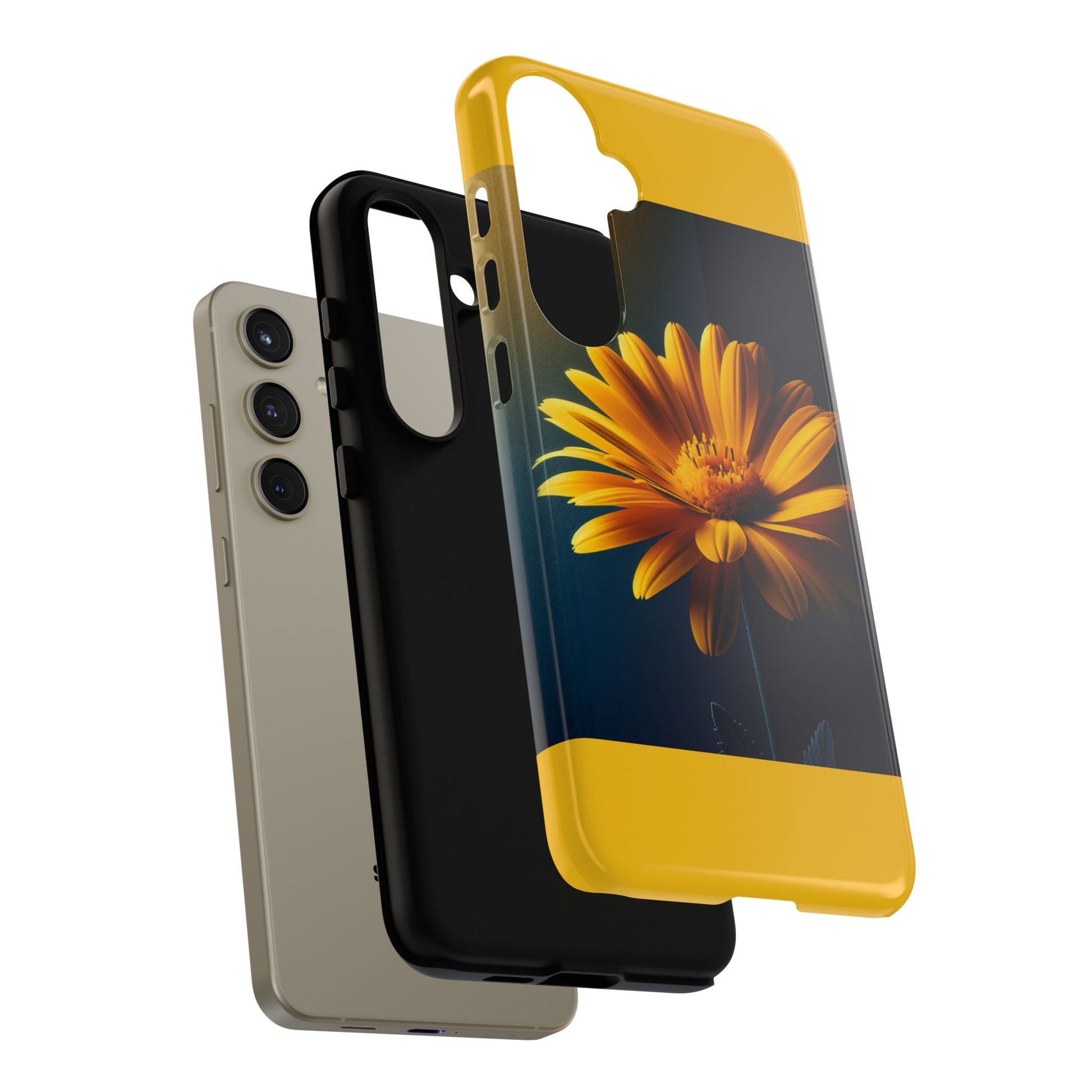 Bright Floral Phone Case | Tough Cases for Nature Lovers, Flower Design, Protective Cover, Gift for Her, Spring Accessories