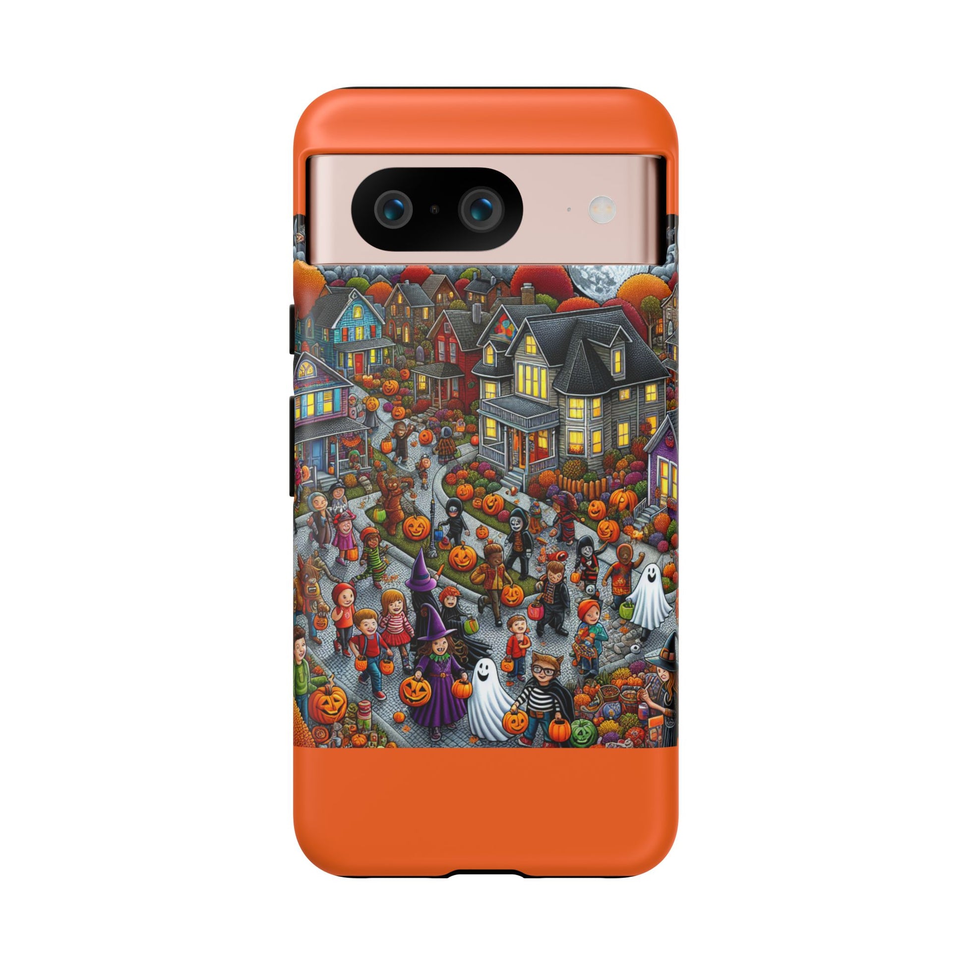 Halloween Phone Case, Tough Cases for Spooky Season, Fall Decor, Trick or Treat, Pumpkin Lovers, Ghost Design