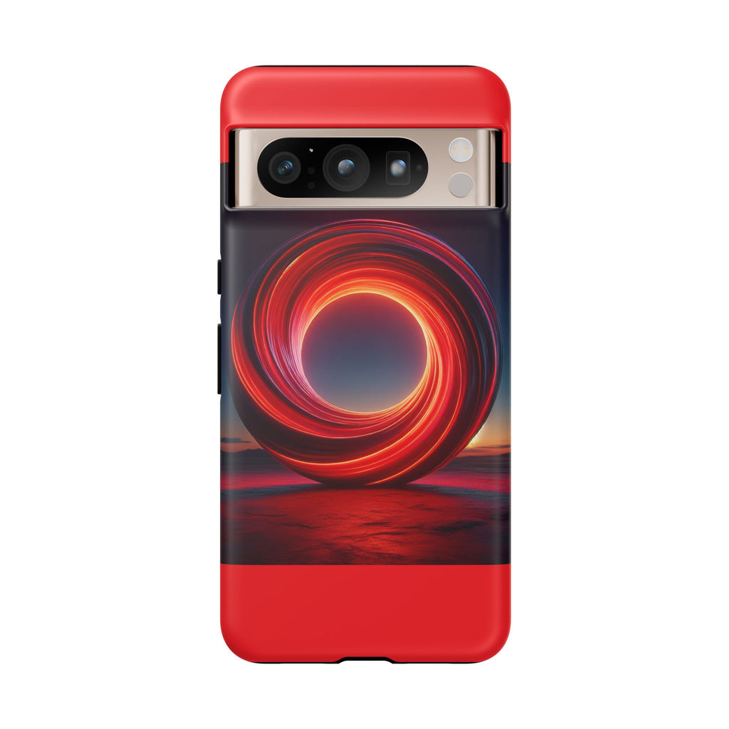 Vibrant Phone Case with Abstract Design, Tough Cases for Tech Lovers, Sleek Protection, Gift for Friends, Customizable Mobile Accessory