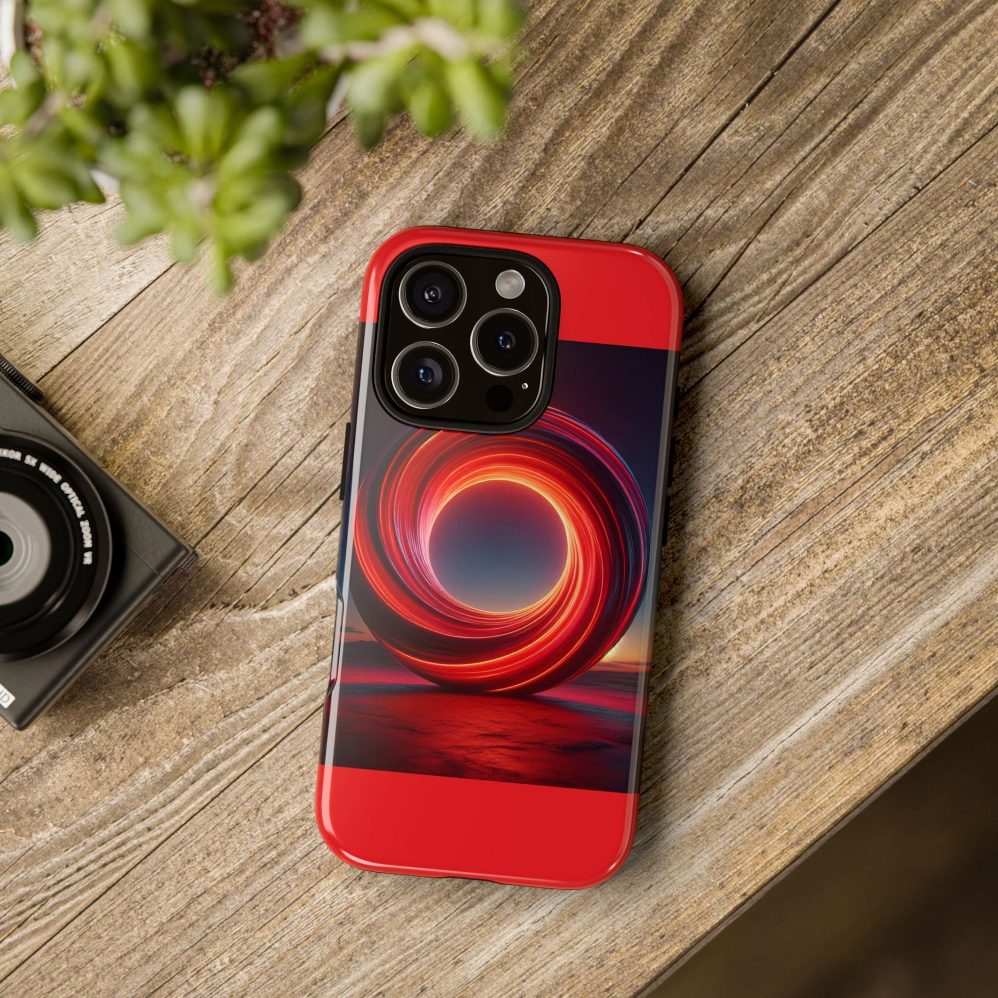 Vibrant Phone Case with Abstract Design, Tough Cases for Tech Lovers, Sleek Protection, Gift for Friends, Customizable Mobile Accessory