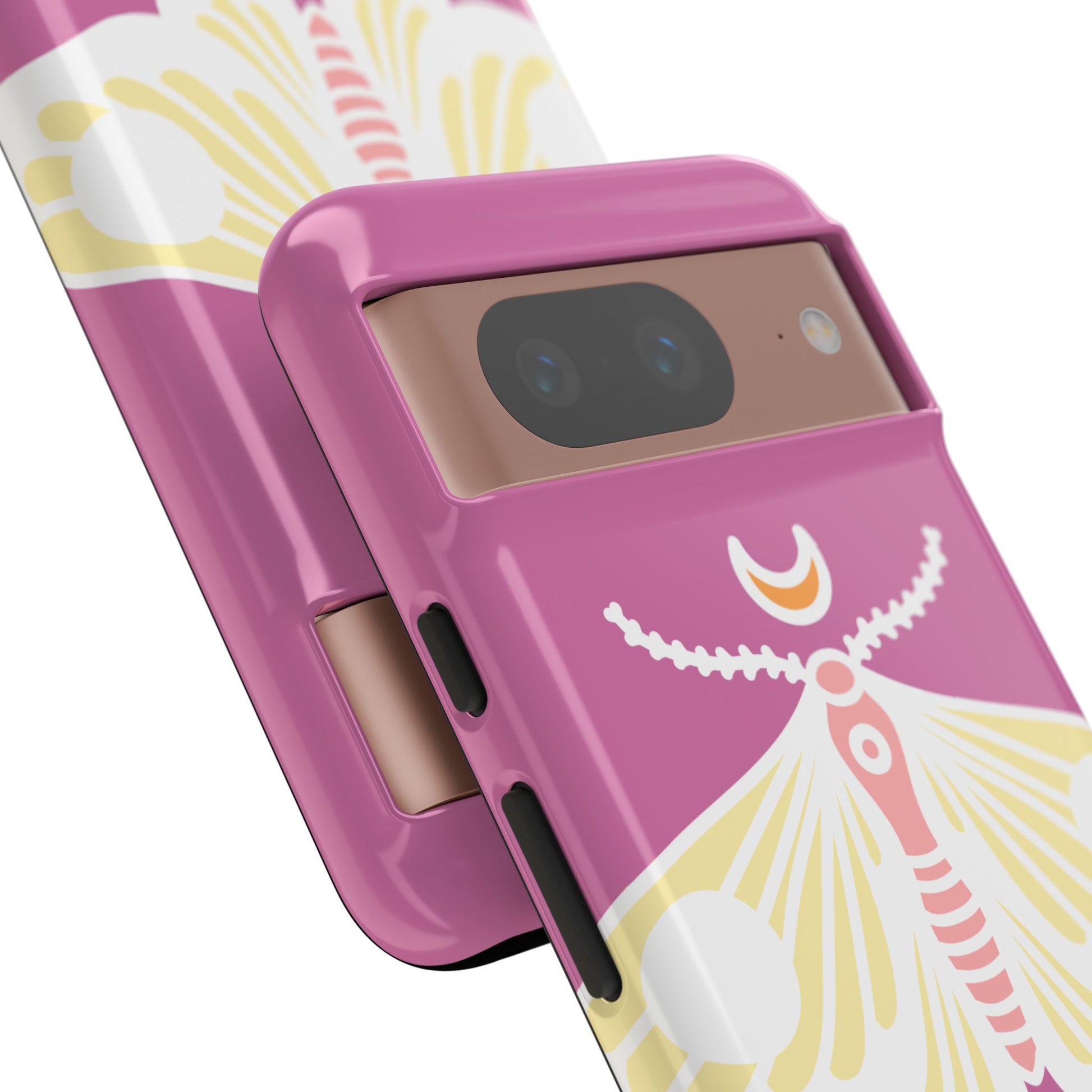 Colorful Moth Phone Case | Tough Cases for iPhone, Unique Gift, Nature Lovers, Boho Style, Trendy Accessories