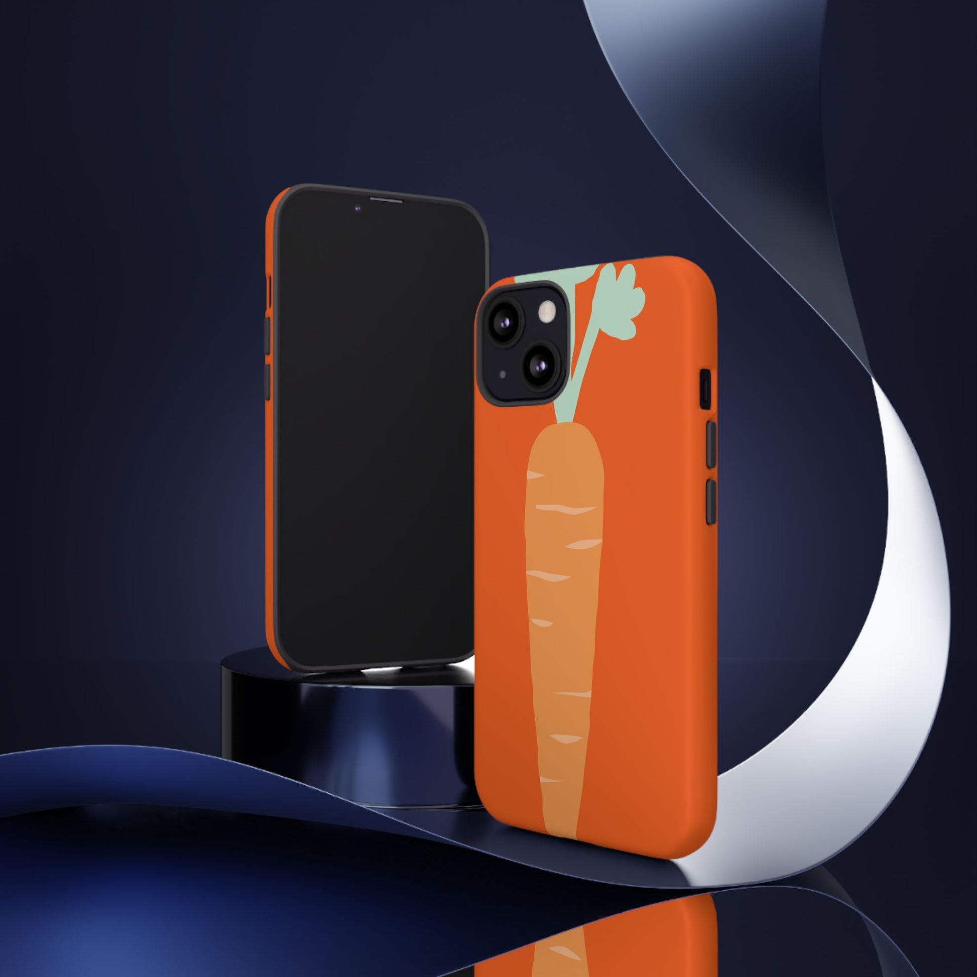 Tough Cases Carrot Phone Case, Cute Smartphone Cover, Fun Gift for Garden Lovers, Fall Decor, Vegan Accessories, Colorful Case