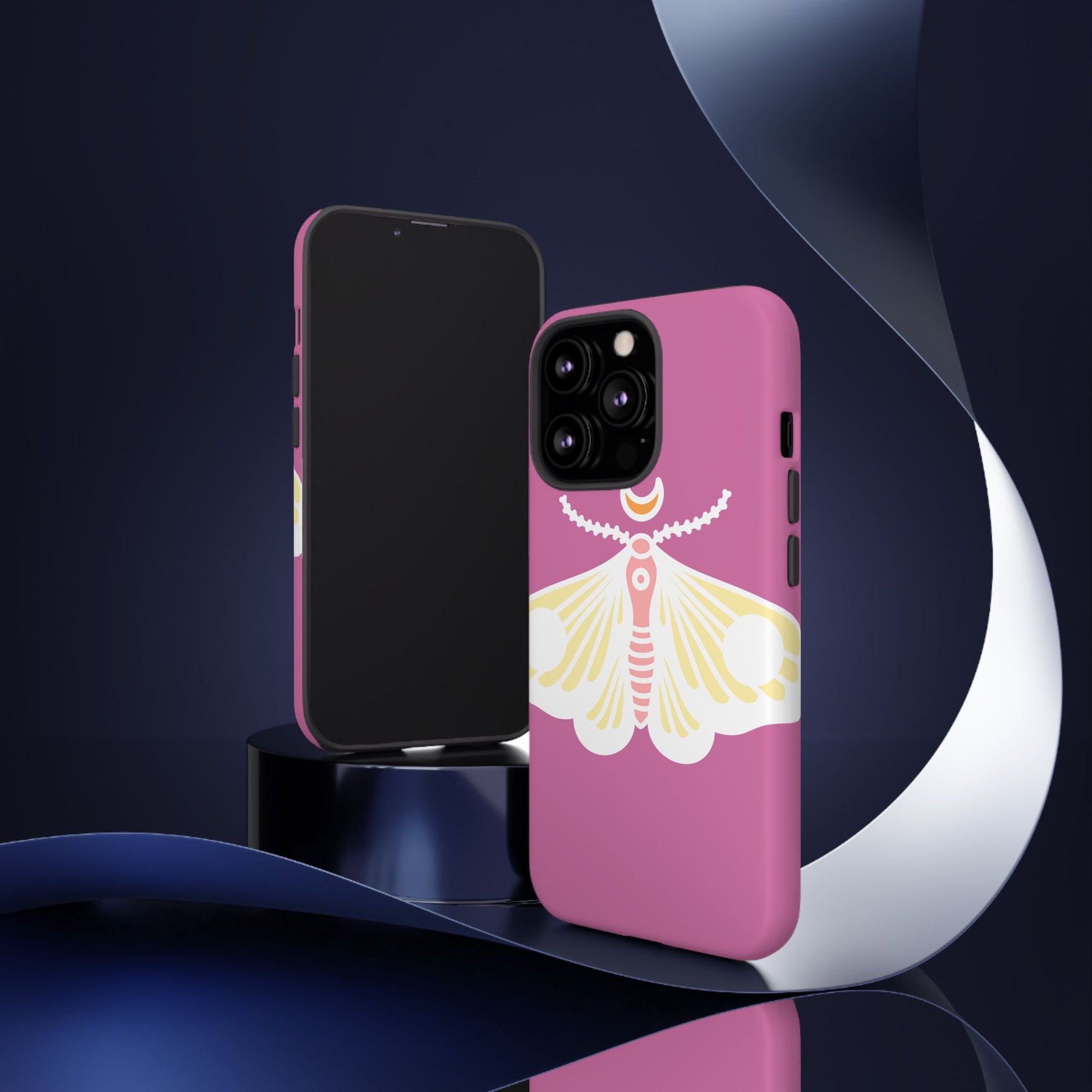 Colorful Moth Phone Case | Tough Cases for iPhone, Unique Gift, Nature Lovers, Boho Style, Trendy Accessories