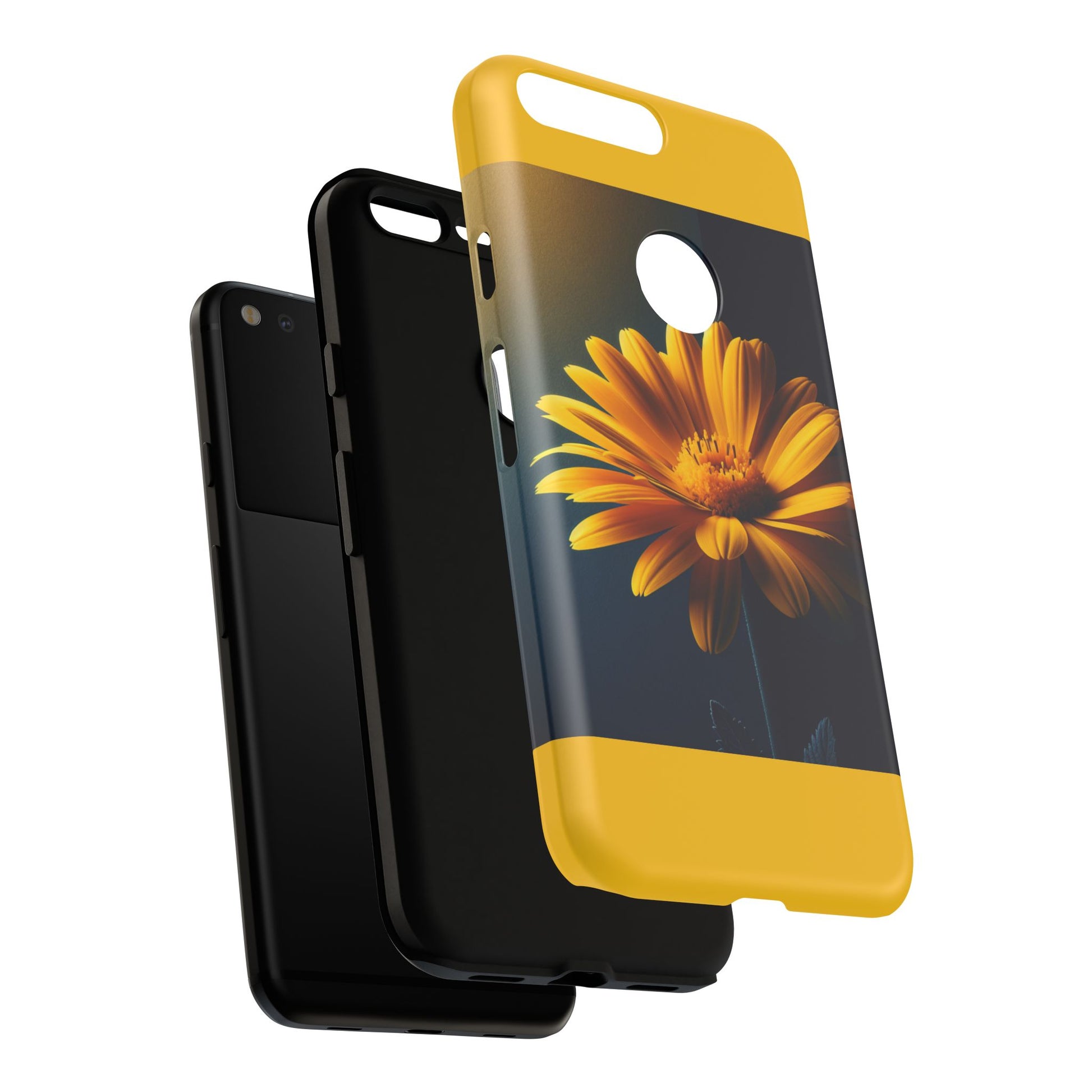 Bright Floral Phone Case | Tough Cases for Nature Lovers, Flower Design, Protective Cover, Gift for Her, Spring Accessories