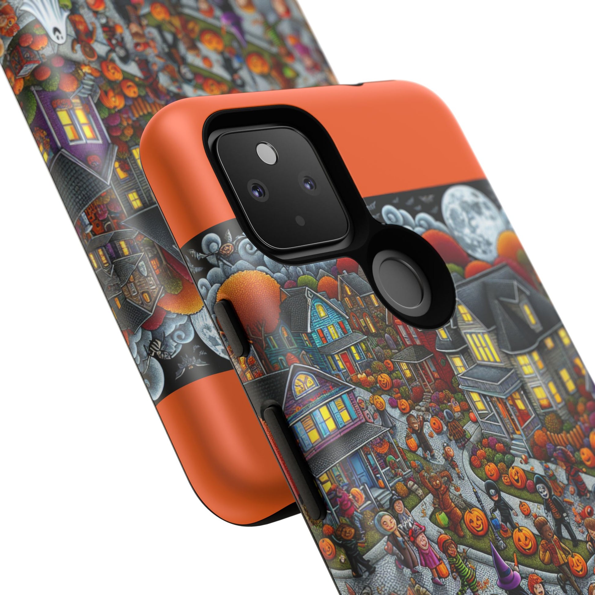 Halloween Phone Case, Tough Cases for Spooky Season, Fall Decor, Trick or Treat, Pumpkin Lovers, Ghost Design