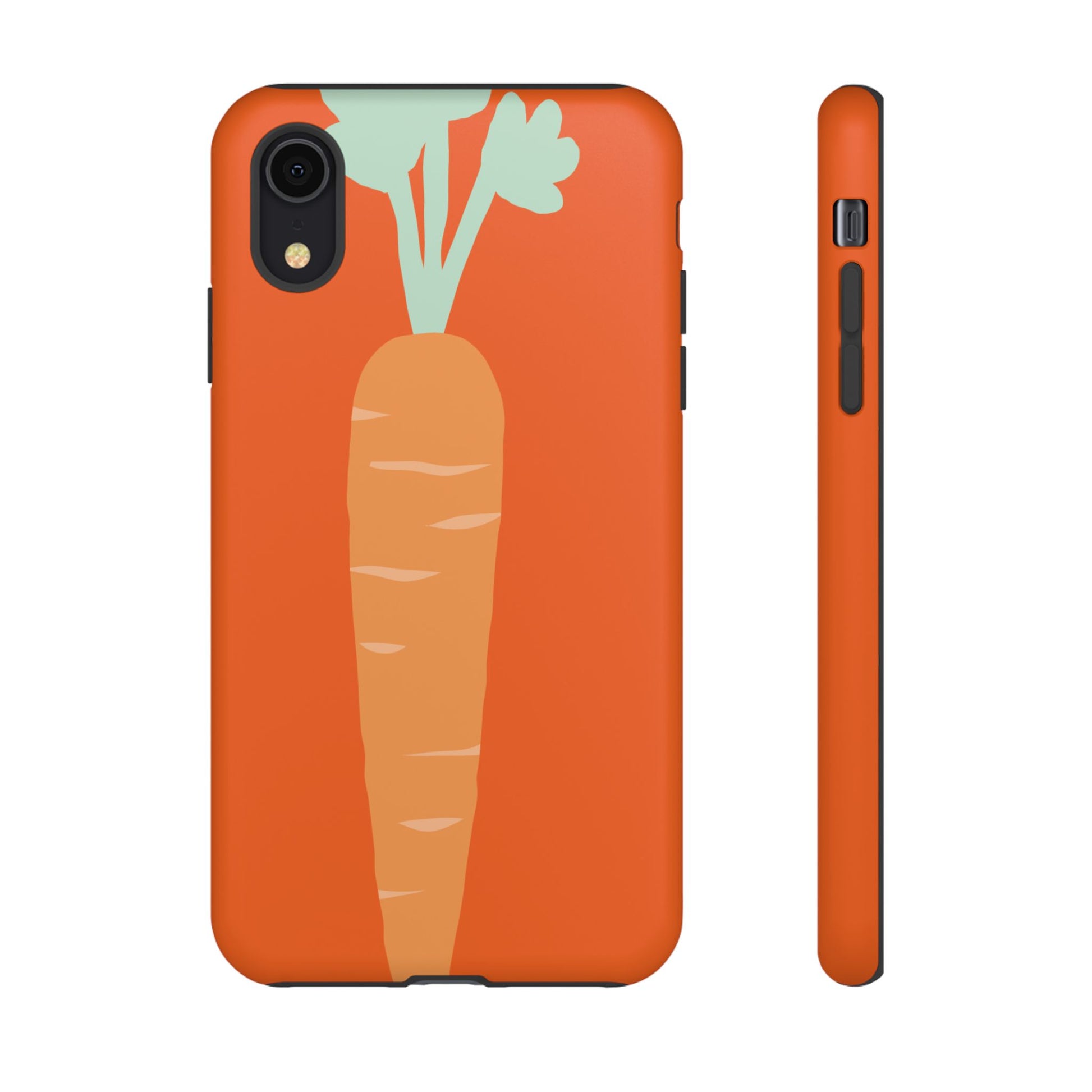Tough Cases Carrot Phone Case, Cute Smartphone Cover, Fun Gift for Garden Lovers, Fall Decor, Vegan Accessories, Colorful Case
