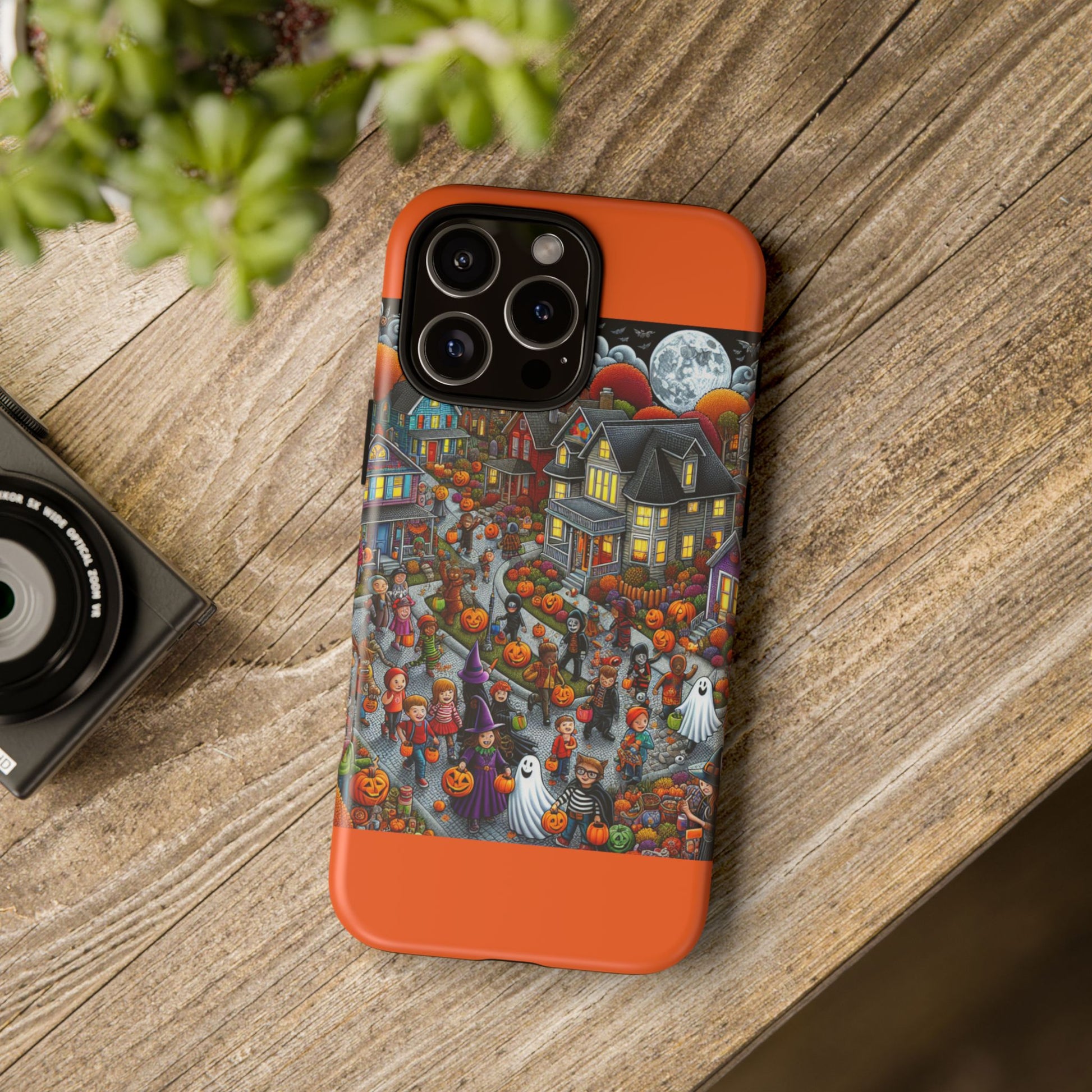 Halloween Phone Case, Tough Cases for Spooky Season, Fall Decor, Trick or Treat, Pumpkin Lovers, Ghost Design