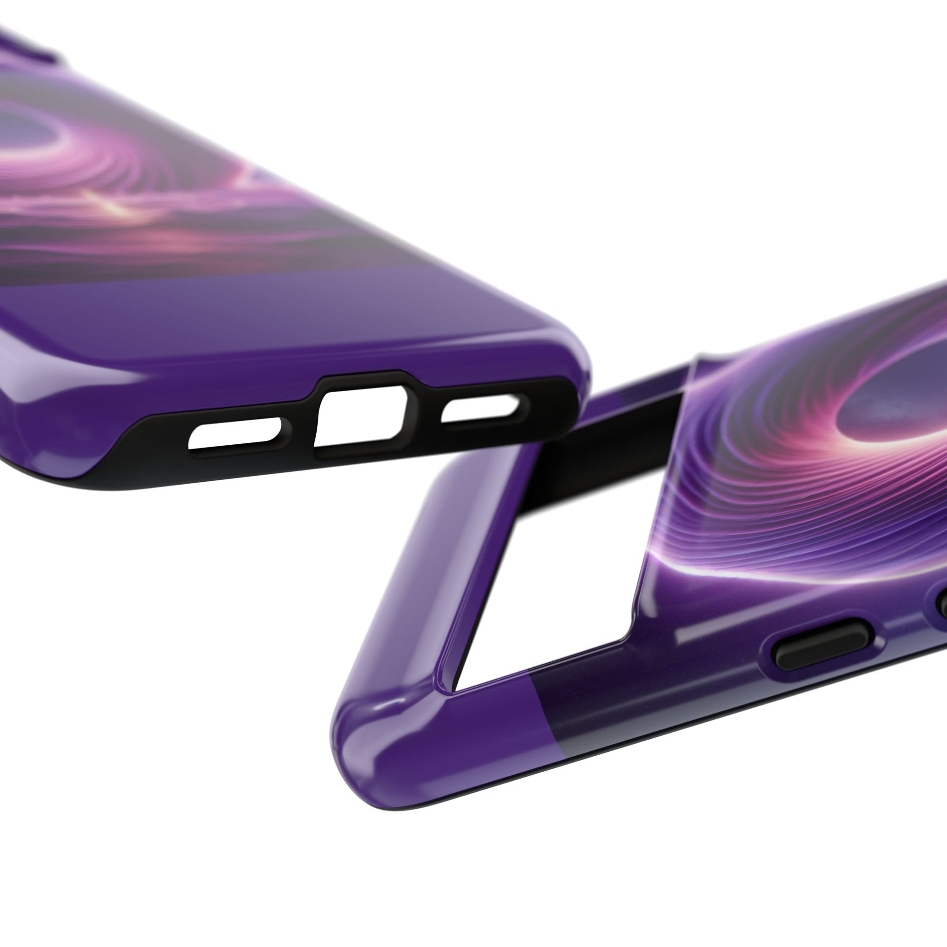 Colorful Phone Case with Swirling Design, Tough Phone Cover, Cosmic Phone Protector, Unique Gift for Tech Lovers, Stylish Smartphone Shell