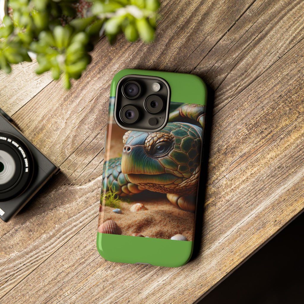 Turtle Phone Case, Sea Life Accessory, Ocean Lover Gift, Nature Inspired Cover, Eco-Friendly Protection