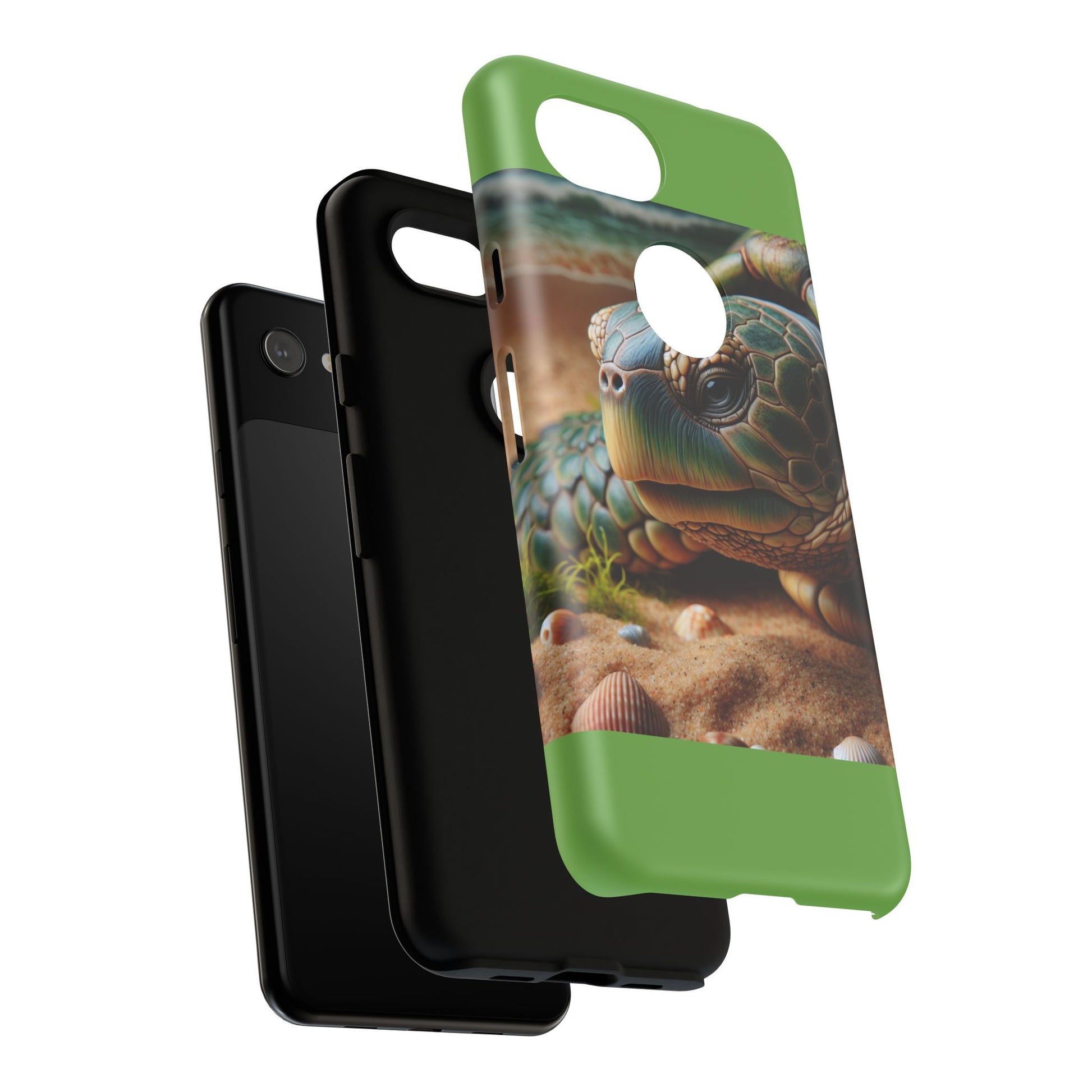 Turtle Phone Case, Sea Life Accessory, Ocean Lover Gift, Nature Inspired Cover, Eco-Friendly Protection