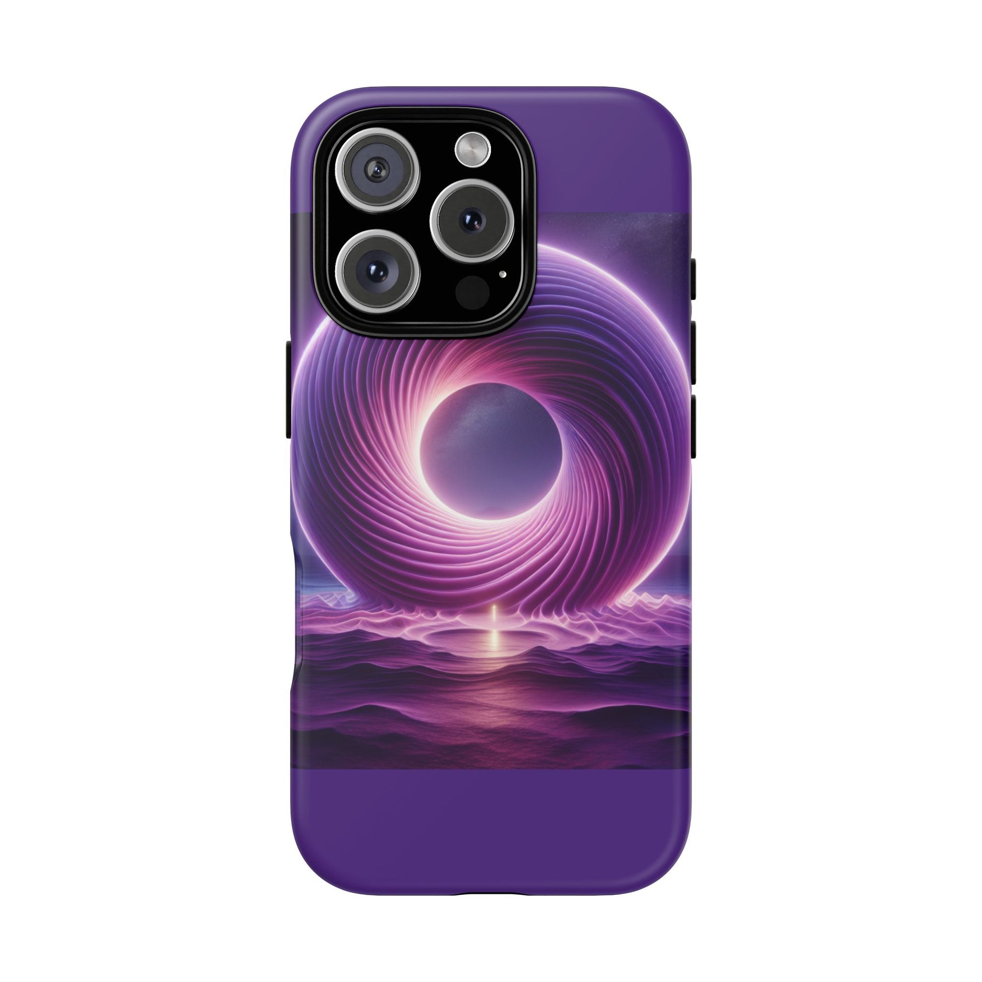 Colorful Phone Case with Swirling Design, Tough Phone Cover, Cosmic Phone Protector, Unique Gift for Tech Lovers, Stylish Smartphone Shell