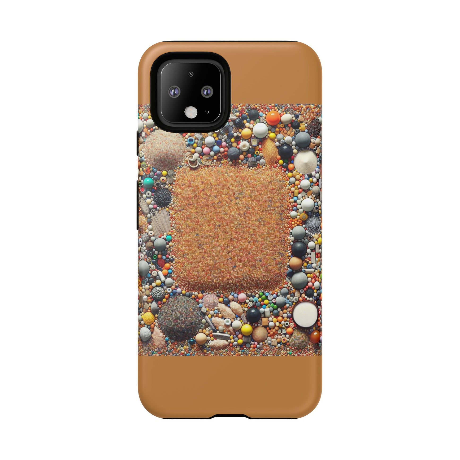 Colorful Phone Case with Unique Texture, Tough Case, Phone Accessory, Trendy Design, Gift for Tech Lovers, Durable Protection