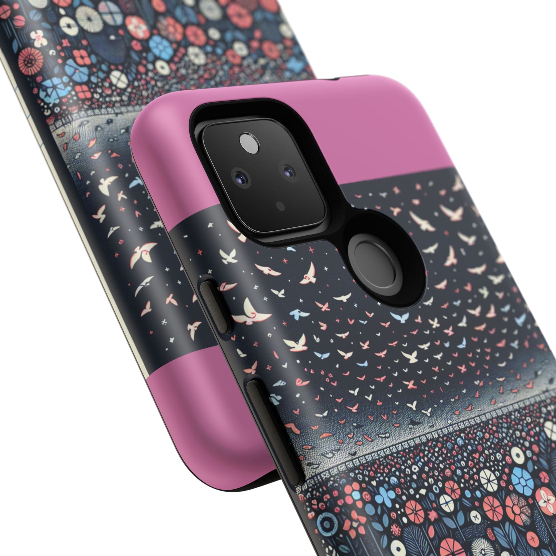 Floral Phone Case, Tough Cases for iPhone, Nature-Inspired Design, Gift for Her, Stylish Protection, Trending Accessory