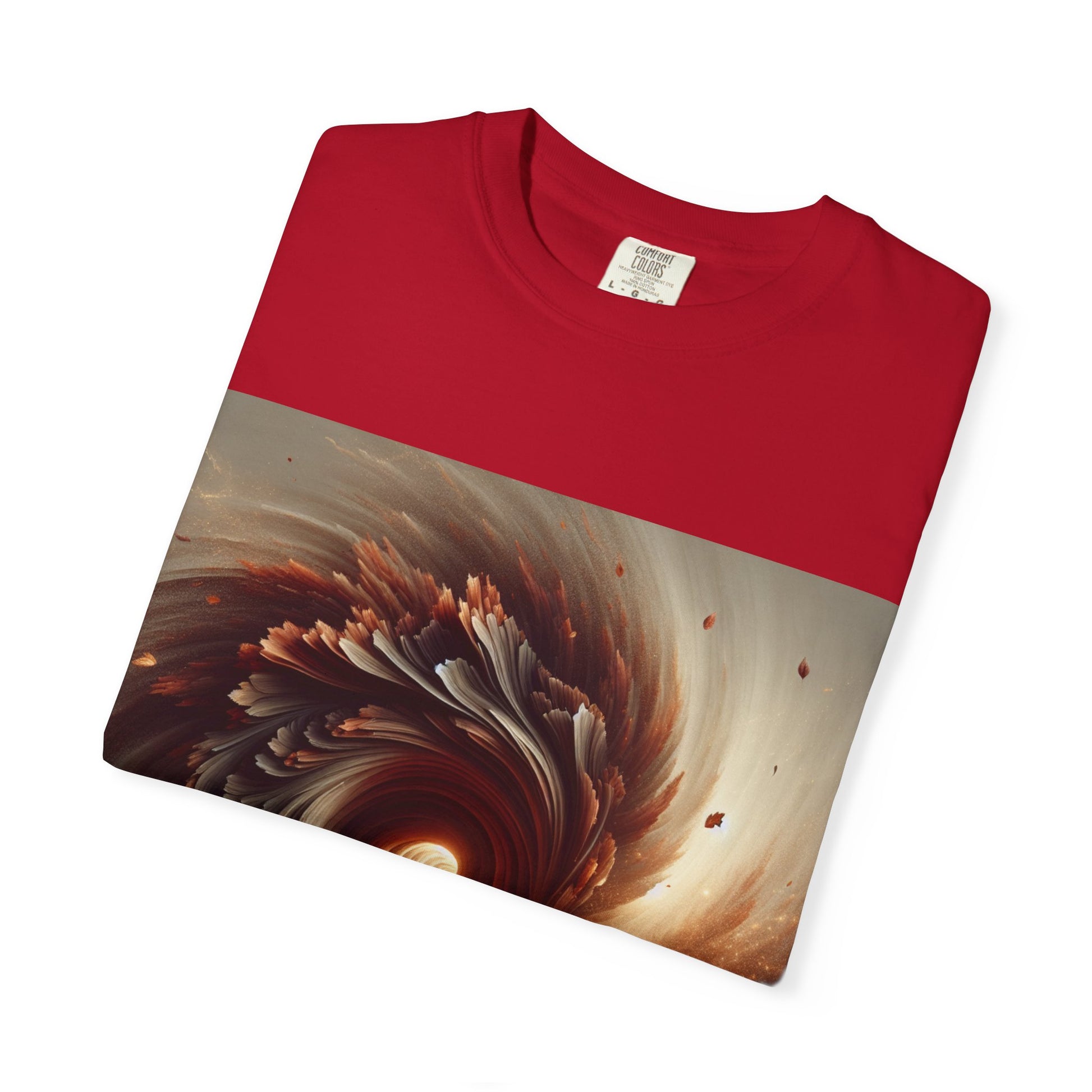 Cosmic Swirl Unisex Garment-Dyed T-Shirt