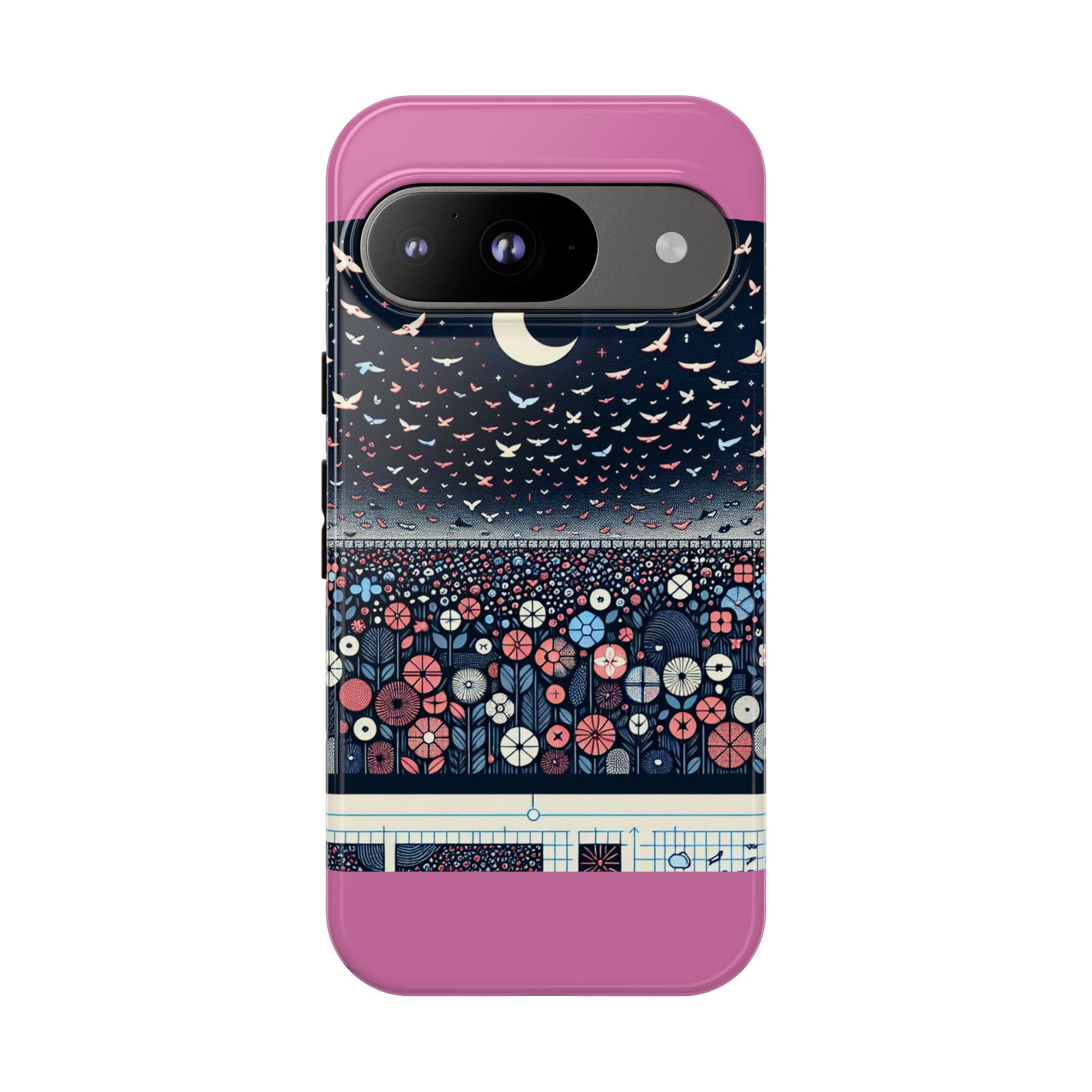 Floral Phone Case, Tough Cases for iPhone, Nature-Inspired Design, Gift for Her, Stylish Protection, Trending Accessory