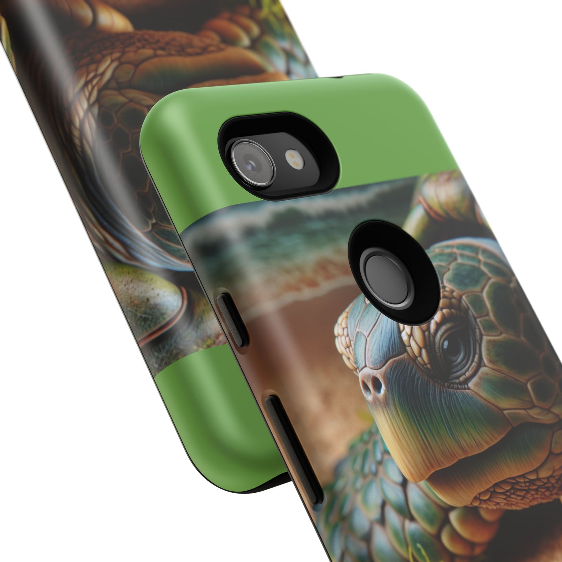 Turtle Phone Case, Sea Life Accessory, Ocean Lover Gift, Nature Inspired Cover, Eco-Friendly Protection