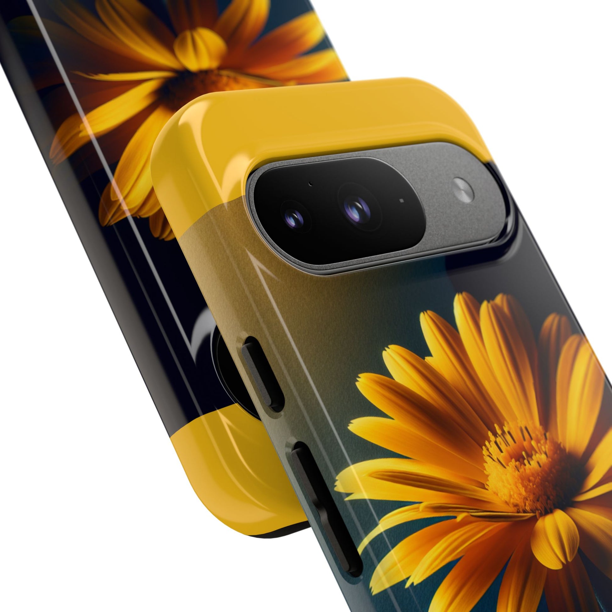 Bright Floral Phone Case | Tough Cases for Nature Lovers, Flower Design, Protective Cover, Gift for Her, Spring Accessories