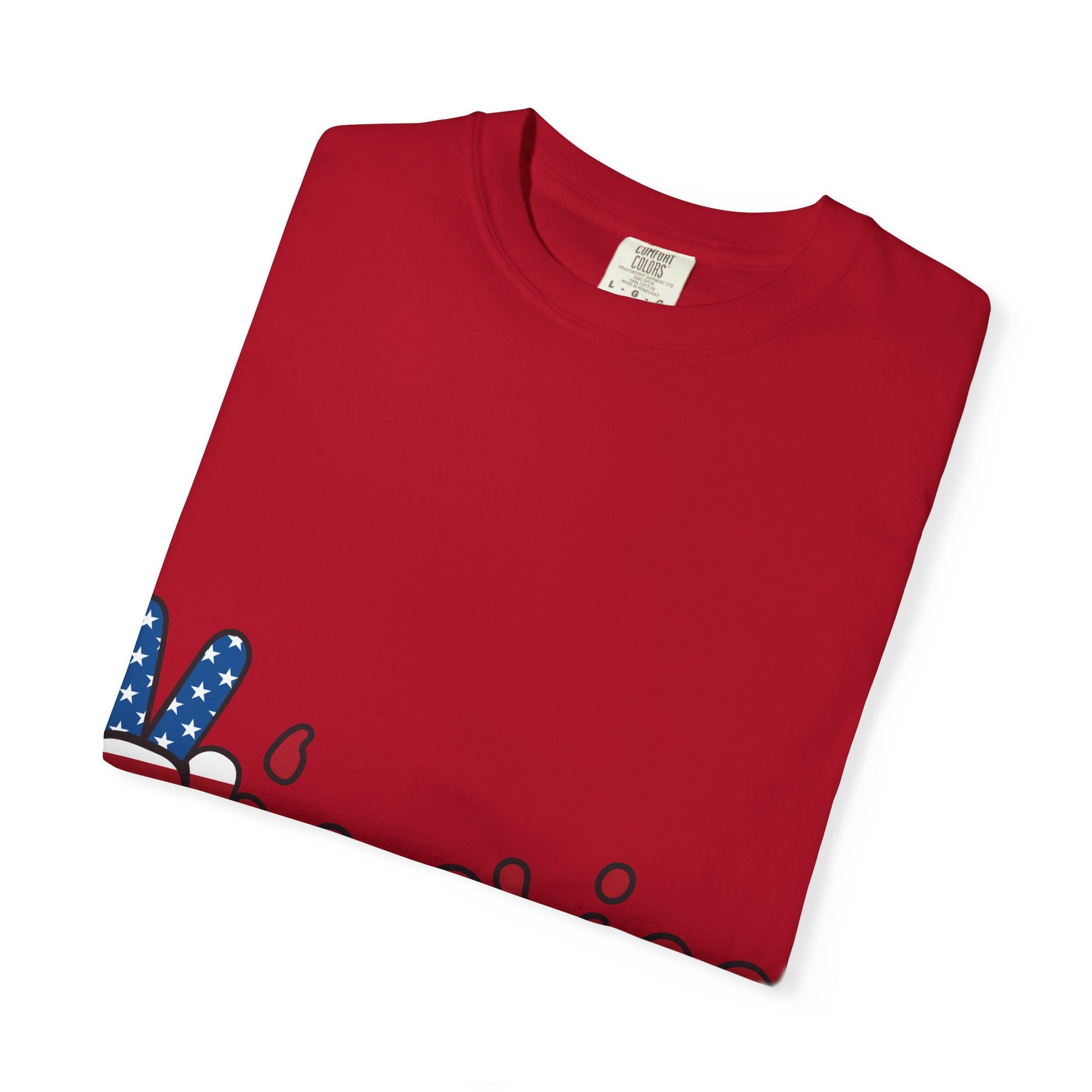 America Peace Unisex Tee, Patriotic T-Shirt, Casual Summer Shirt, Independence Day Apparel, Americana Graphic Tee