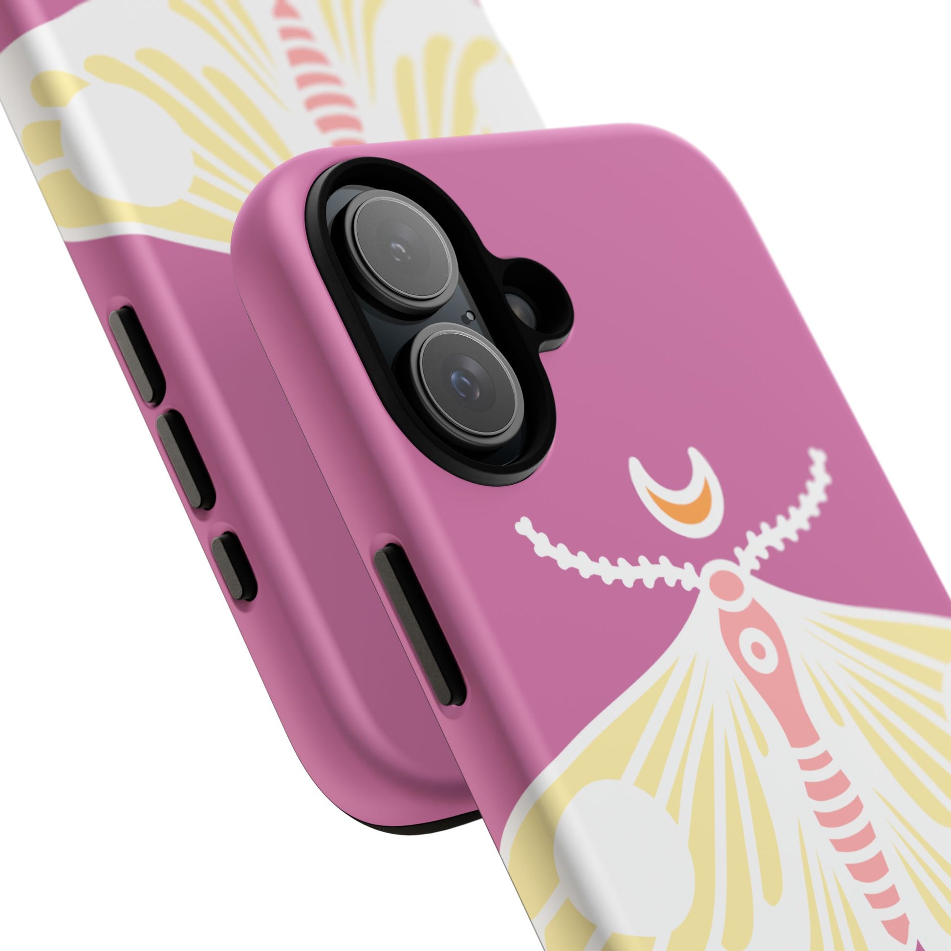 Colorful Moth Phone Case | Tough Cases for iPhone, Unique Gift, Nature Lovers, Boho Style, Trendy Accessories