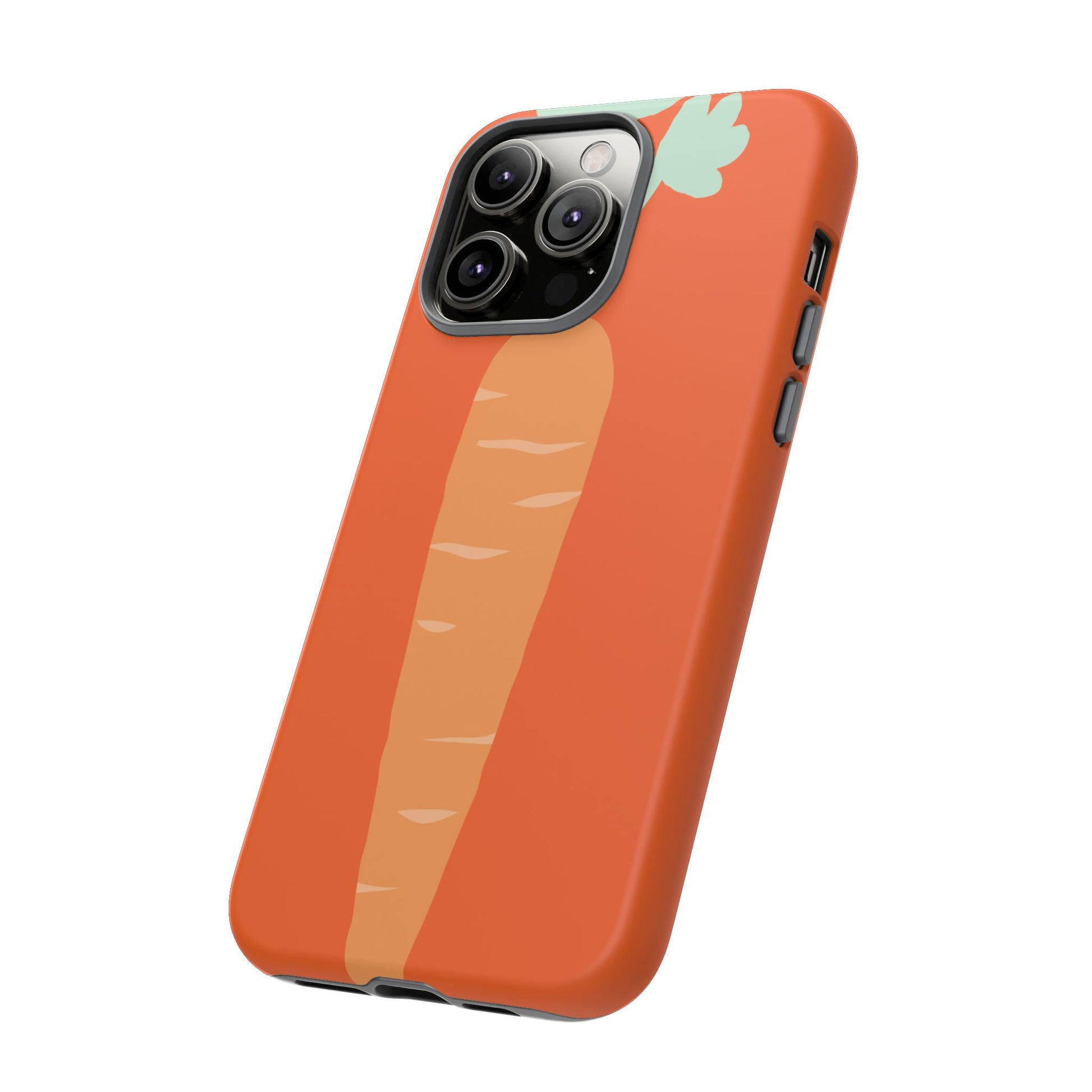 Tough Cases Carrot Phone Case, Cute Smartphone Cover, Fun Gift for Garden Lovers, Fall Decor, Vegan Accessories, Colorful Case