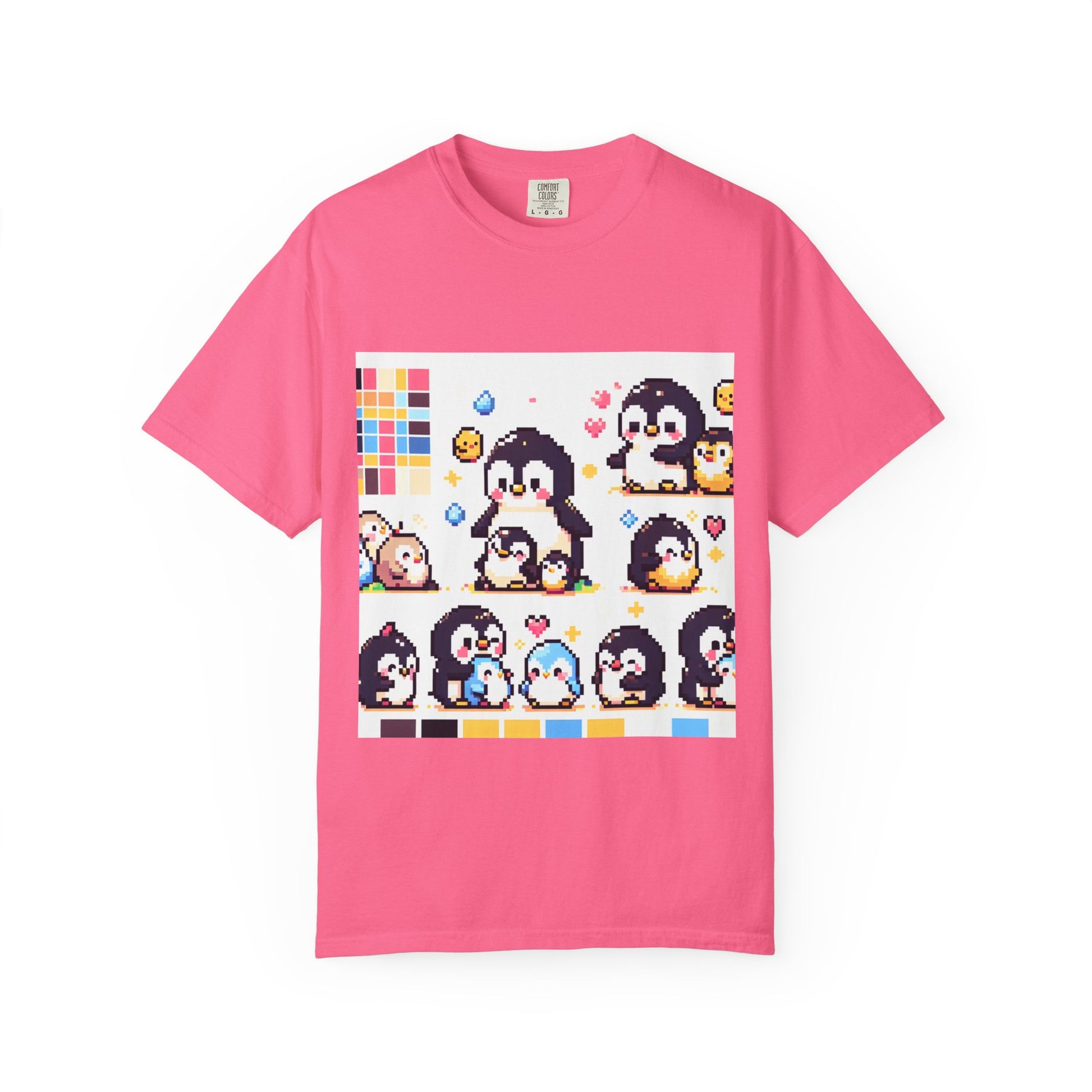 Cute Penguin Graphic Tee, Unisex t-shirt, Animal Lover Gift, Casual Fashion, Cute Artwork, Unique Gift Idea