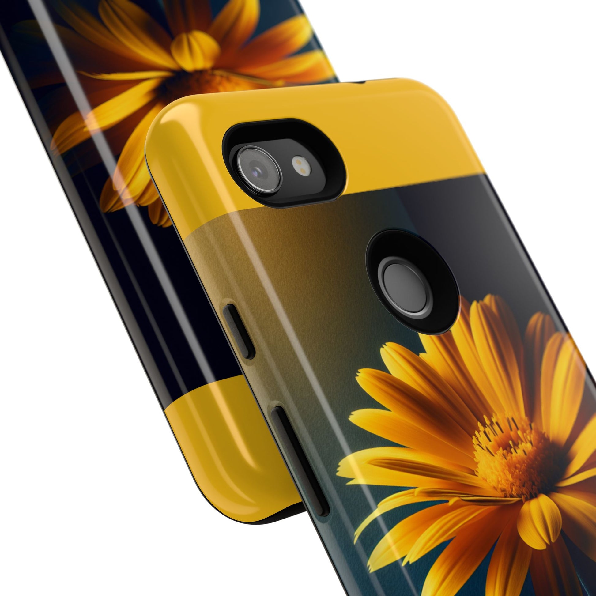 Bright Floral Phone Case | Tough Cases for Nature Lovers, Flower Design, Protective Cover, Gift for Her, Spring Accessories