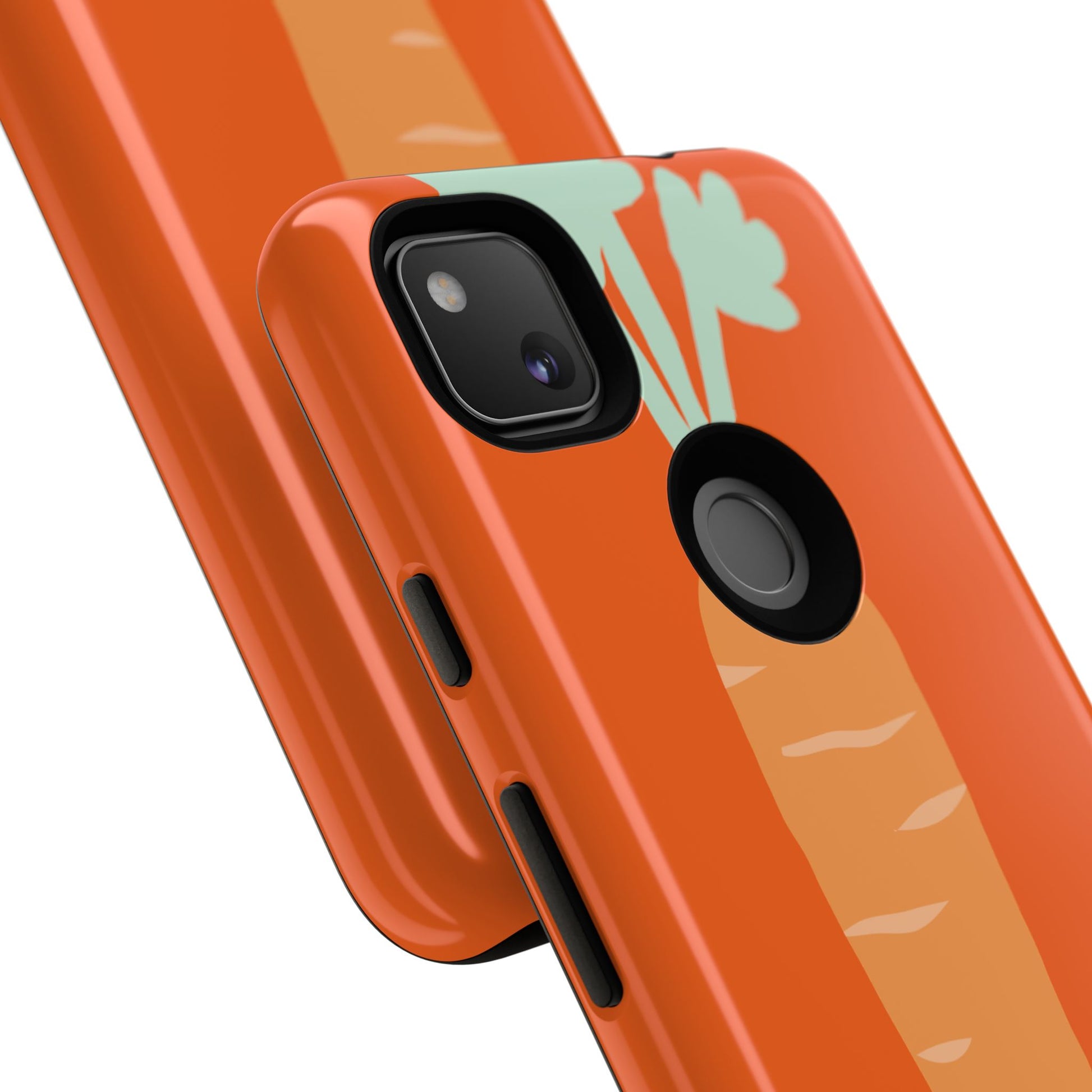 Tough Cases Carrot Phone Case, Cute Smartphone Cover, Fun Gift for Garden Lovers, Fall Decor, Vegan Accessories, Colorful Case