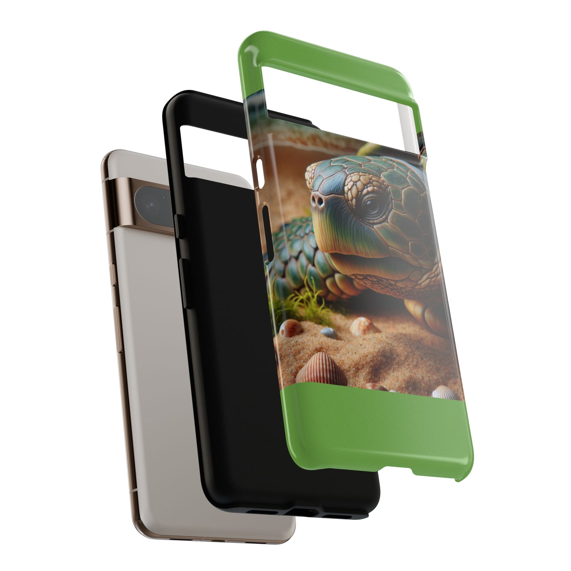 Turtle Phone Case, Sea Life Accessory, Ocean Lover Gift, Nature Inspired Cover, Eco-Friendly Protection