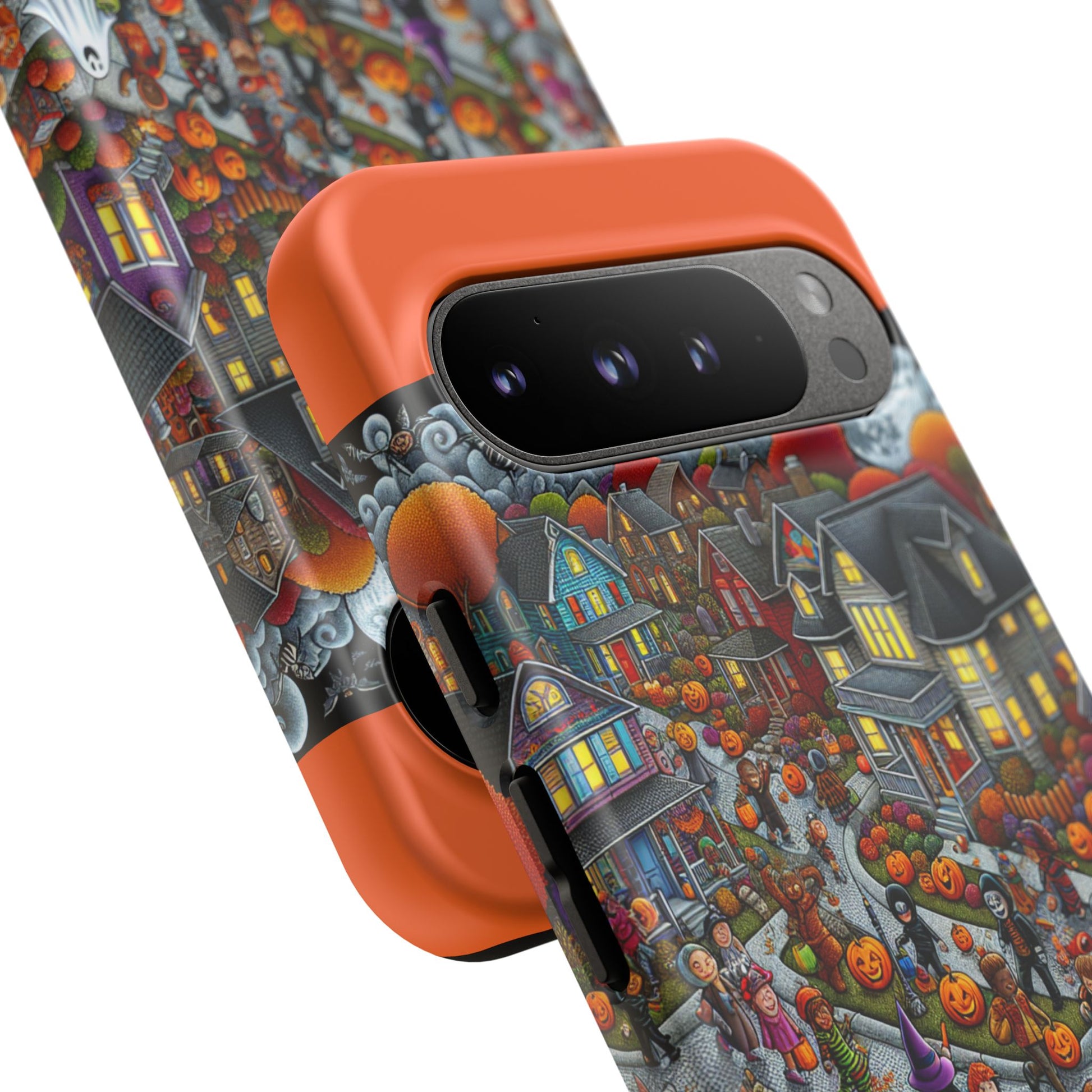 Halloween Phone Case, Tough Cases for Spooky Season, Fall Decor, Trick or Treat, Pumpkin Lovers, Ghost Design