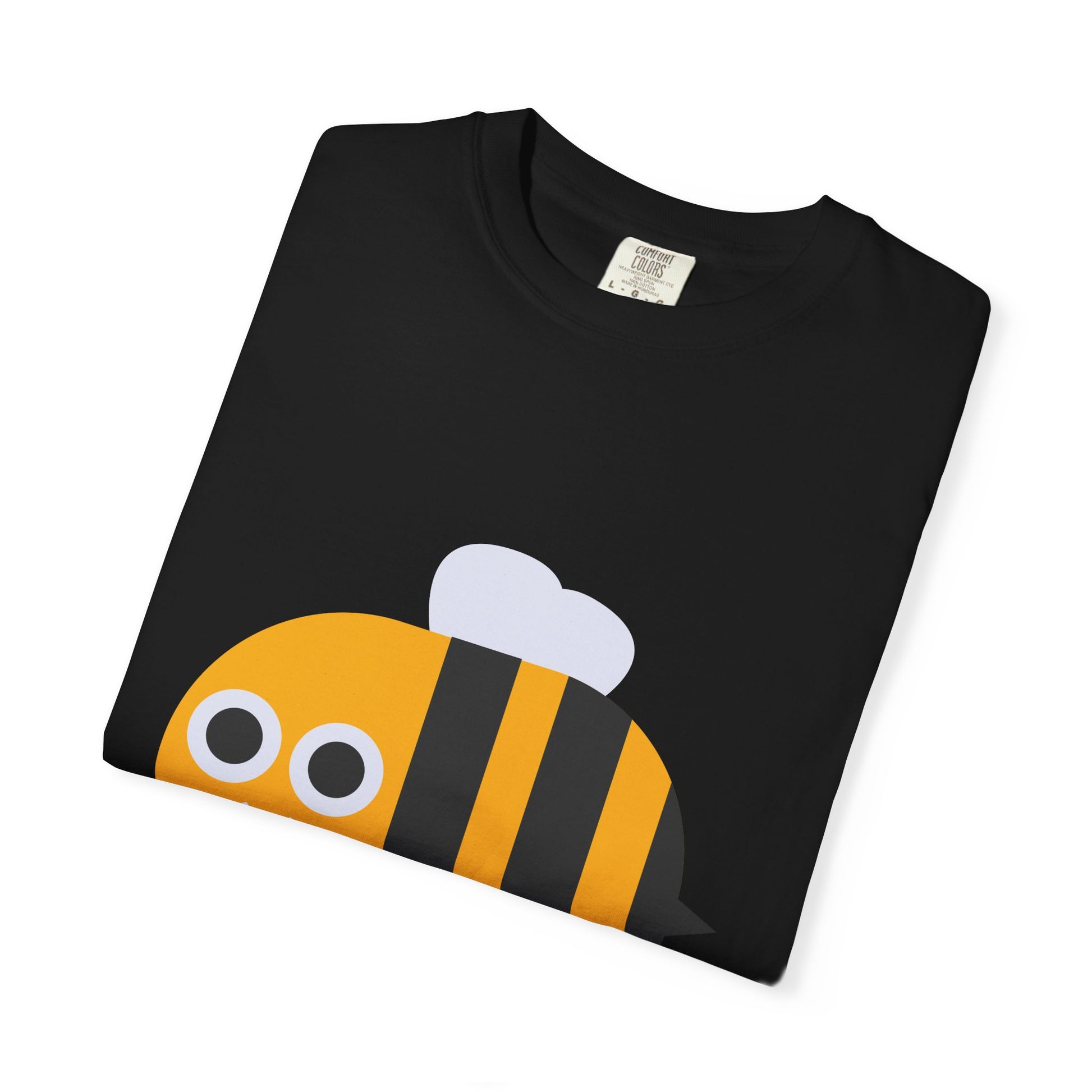 Bee Cool Unisex Garment-Dyed T-shirt | Trendy Tee for Kids and Adults, Cute Gift for Summer, Birthday, Bee Lovers