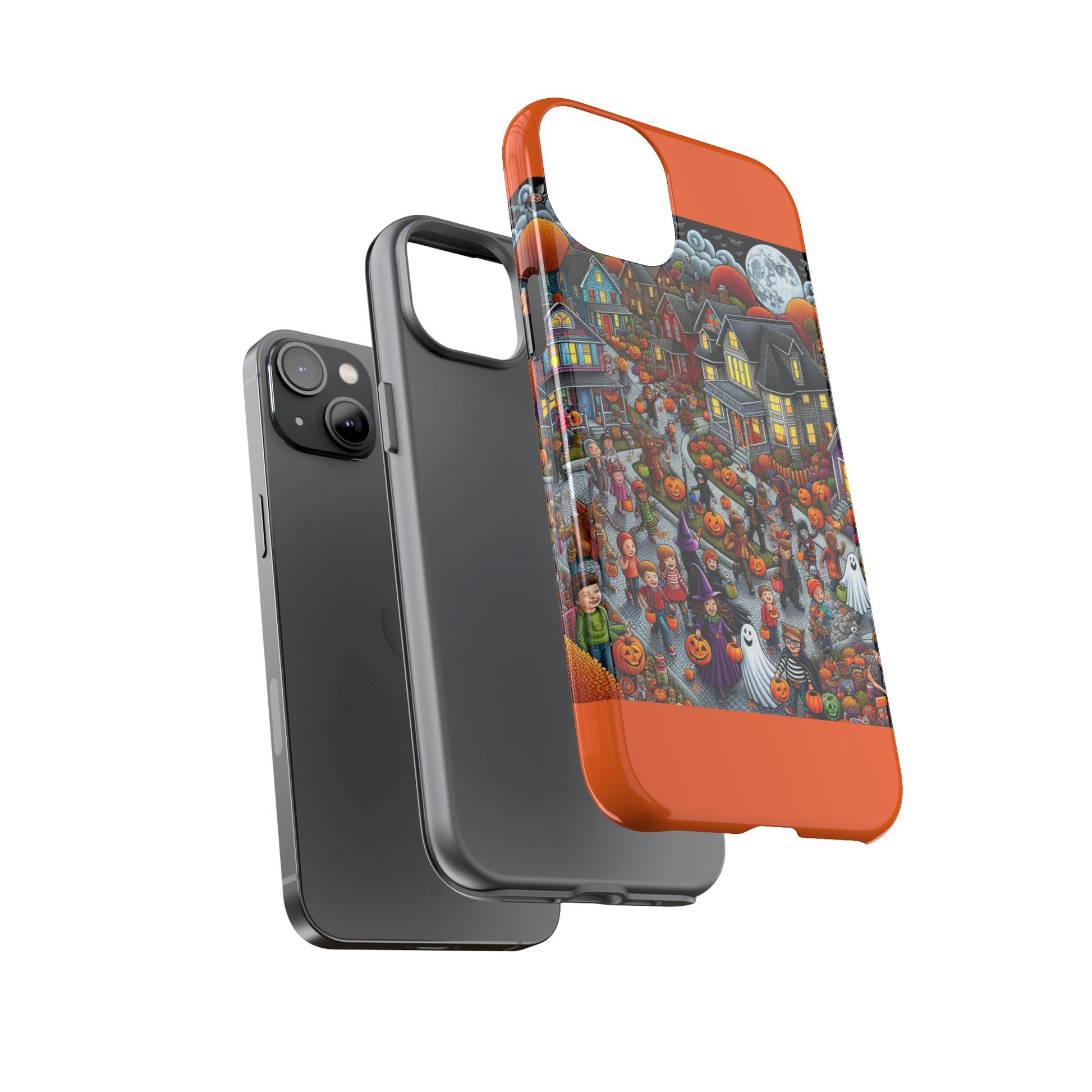 Halloween Phone Case, Tough Cases for Spooky Season, Fall Decor, Trick or Treat, Pumpkin Lovers, Ghost Design