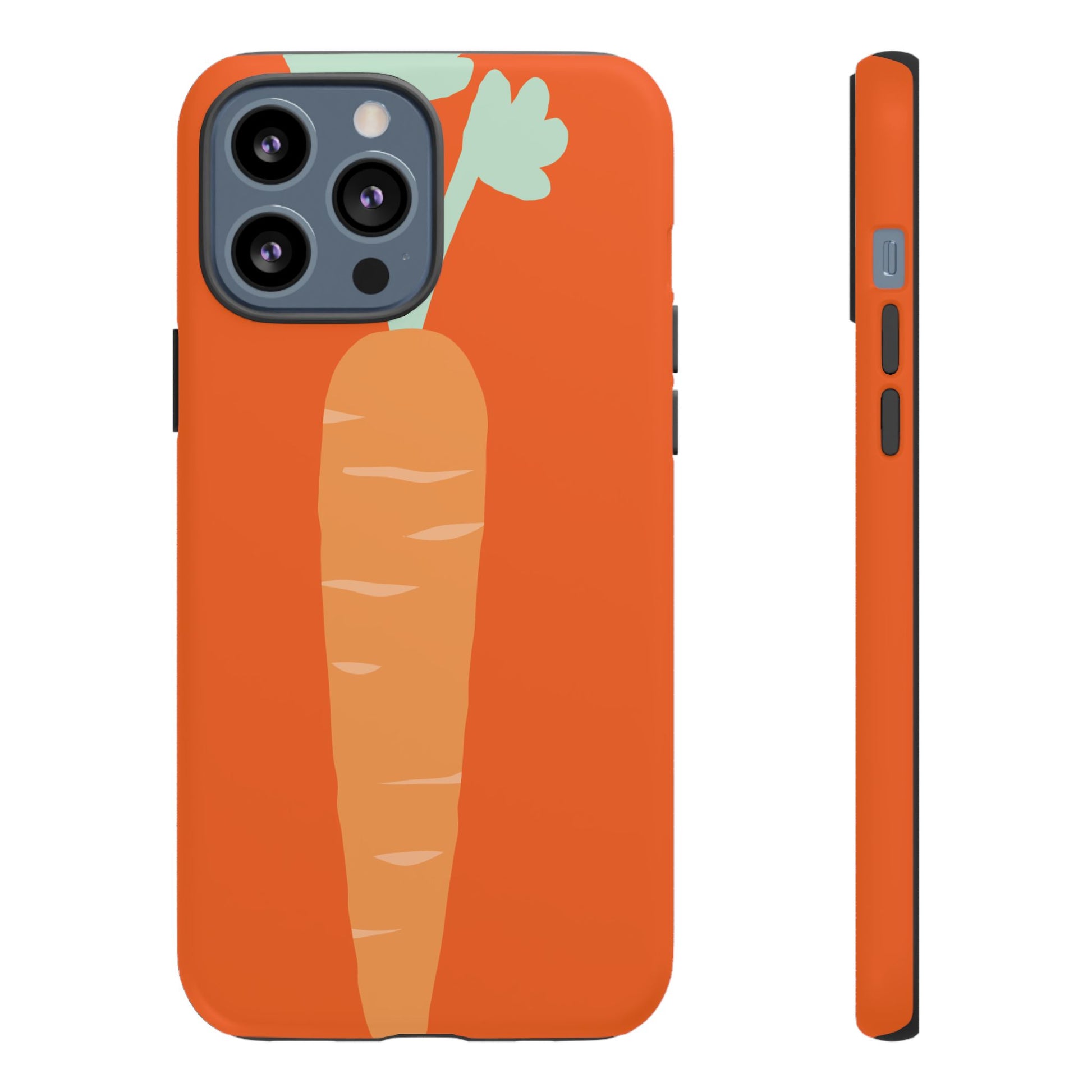 Tough Cases Carrot Phone Case, Cute Smartphone Cover, Fun Gift for Garden Lovers, Fall Decor, Vegan Accessories, Colorful Case