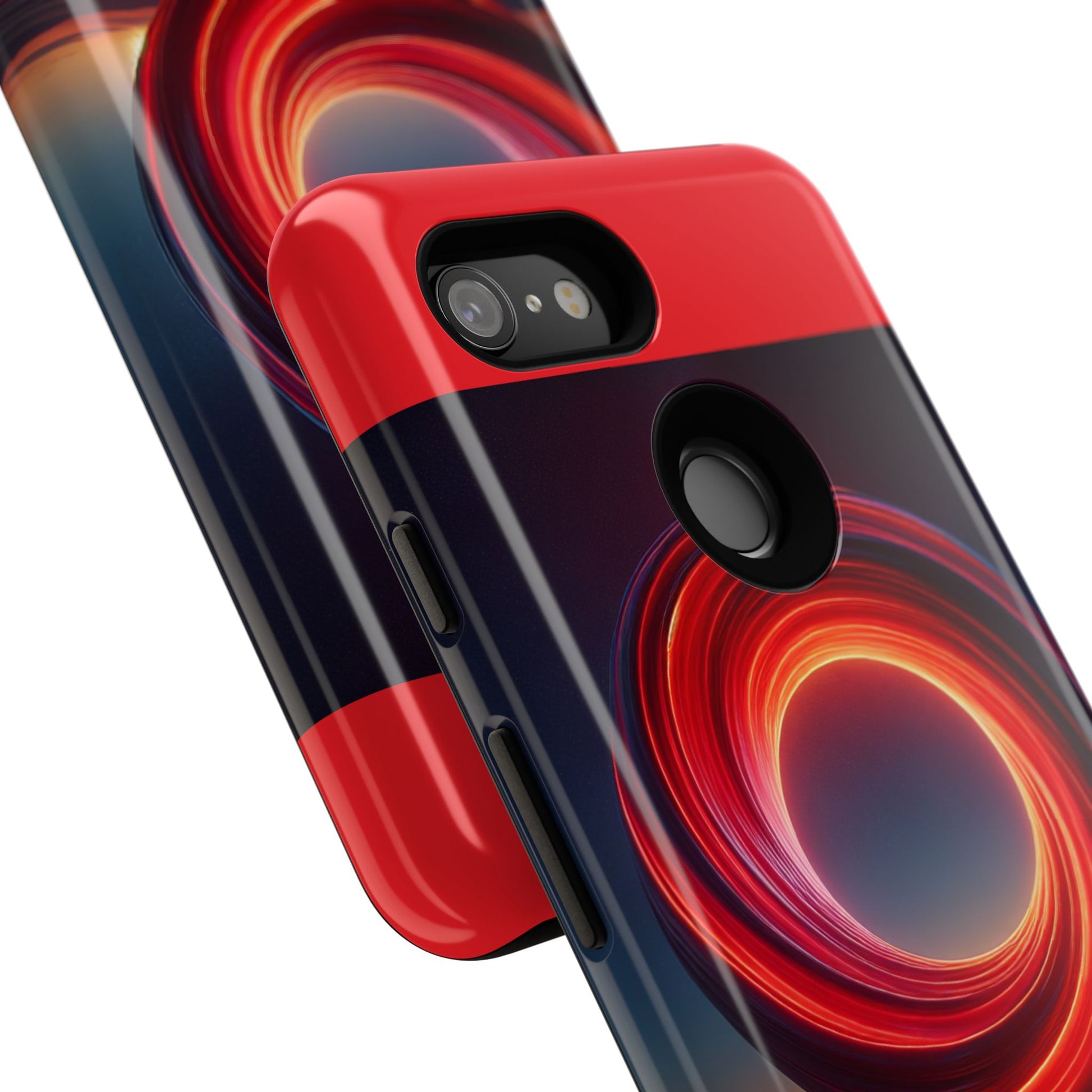 Vibrant Phone Case with Abstract Design, Tough Cases for Tech Lovers, Sleek Protection, Gift for Friends, Customizable Mobile Accessory