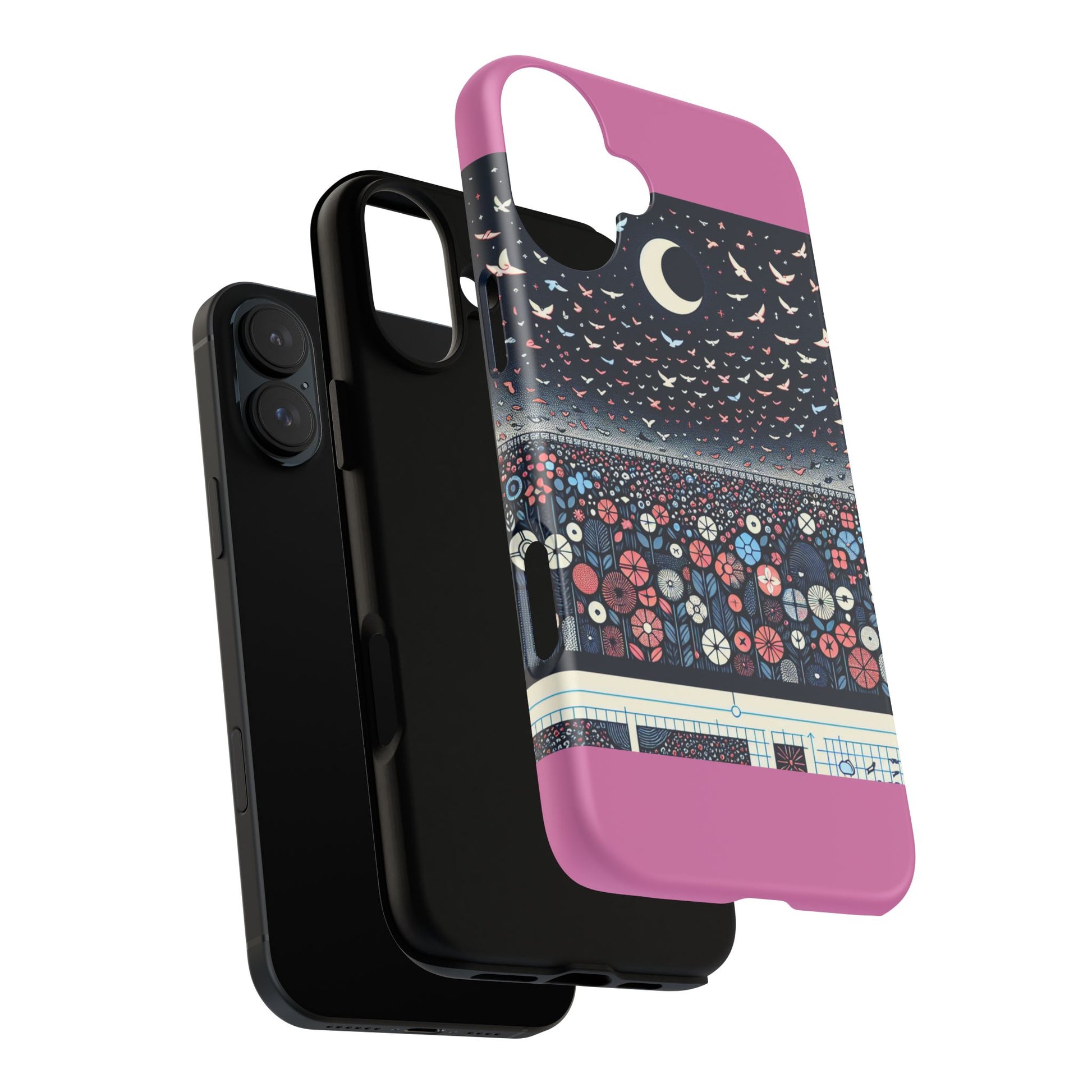 Floral Phone Case, Tough Cases for iPhone, Nature-Inspired Design, Gift for Her, Stylish Protection, Trending Accessory
