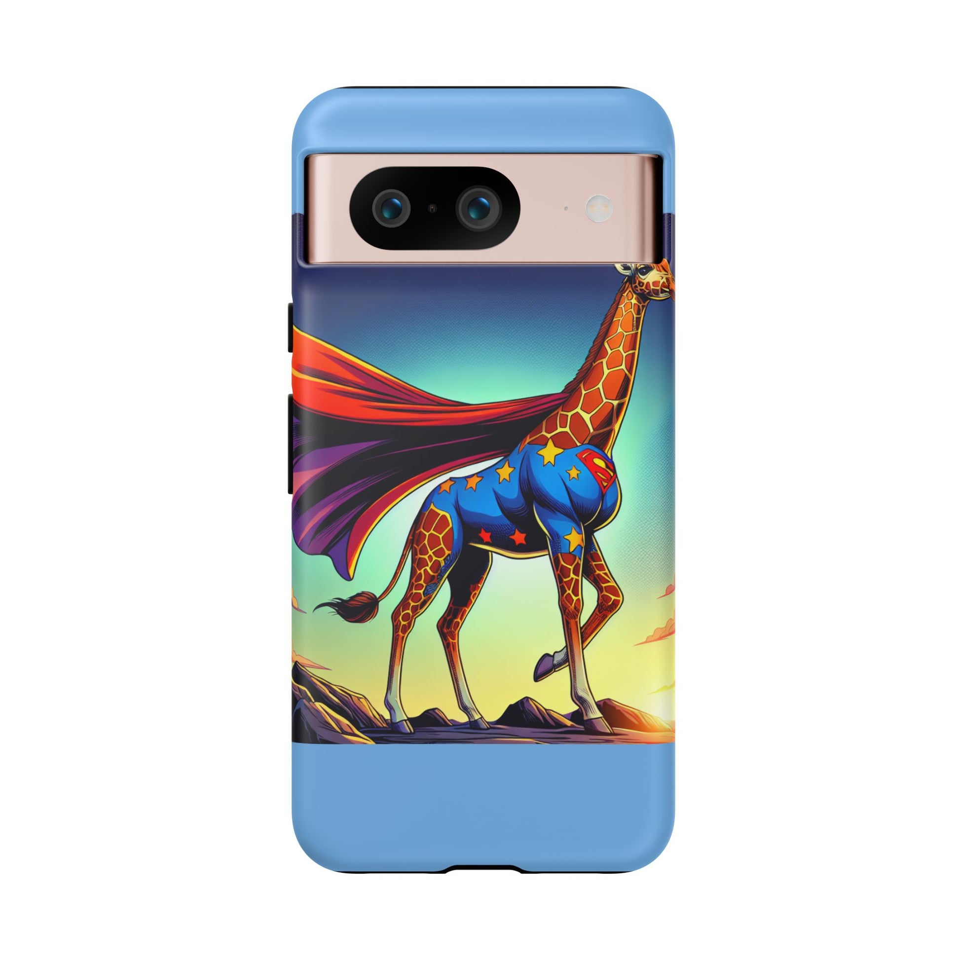 Superhero Giraffe Phone Case | Tough Cases, Unique Gifts, Animal Lover Accessories, Fun Tech Protectors, Cute Phone Covers, Birthday Gift