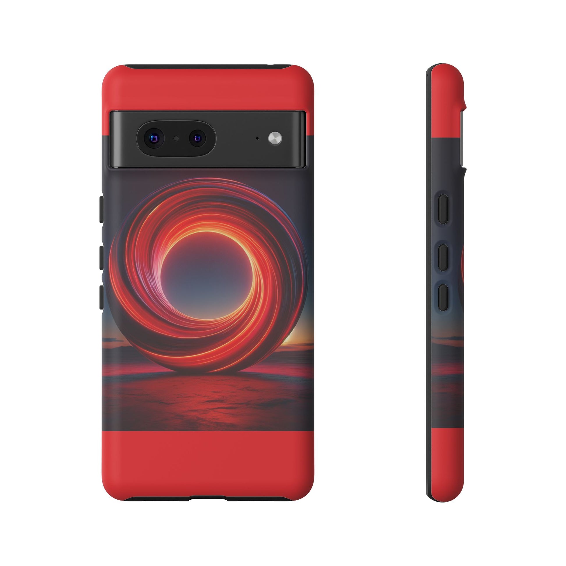 Vibrant Phone Case with Abstract Design, Tough Cases for Tech Lovers, Sleek Protection, Gift for Friends, Customizable Mobile Accessory