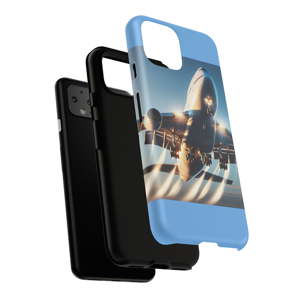 Aviation Phone Case, Tough Protection for Travelers, Airplane Lover Gift, Stylish Cell Cover, Adventure Ready Accessories
