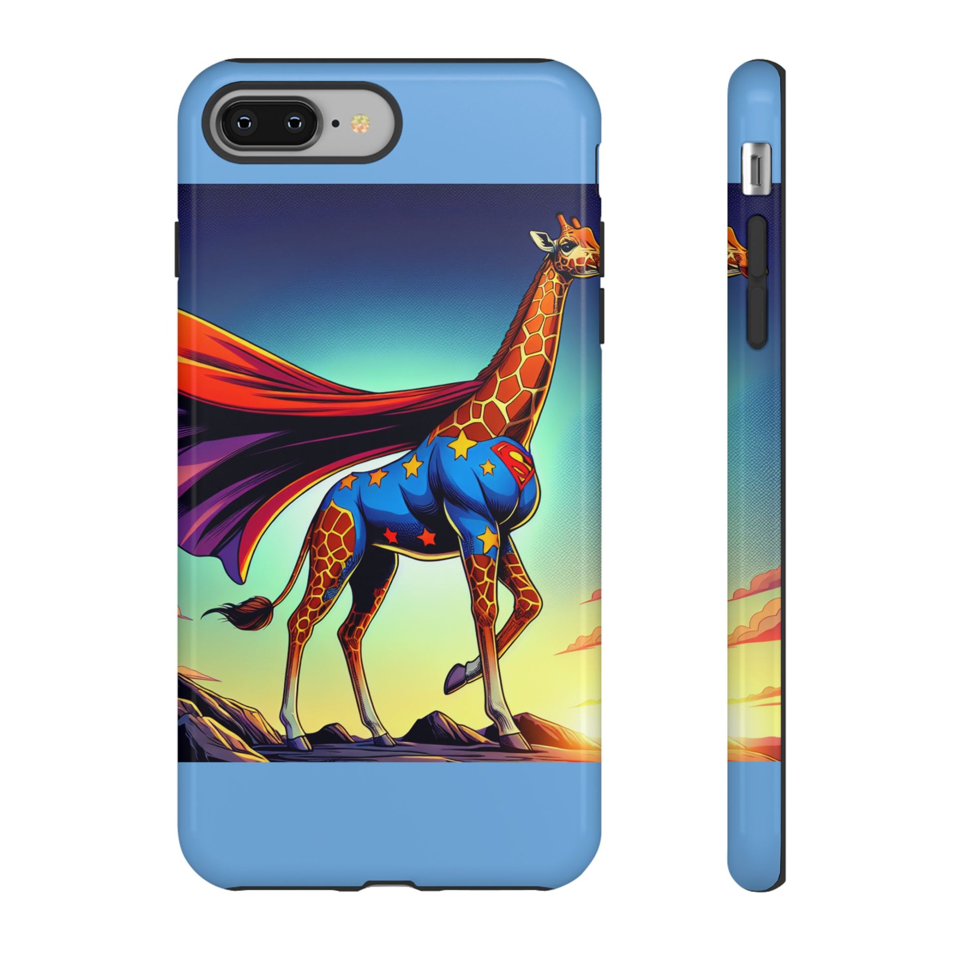 Superhero Giraffe Phone Case | Tough Cases, Unique Gifts, Animal Lover Accessories, Fun Tech Protectors, Cute Phone Covers, Birthday Gift
