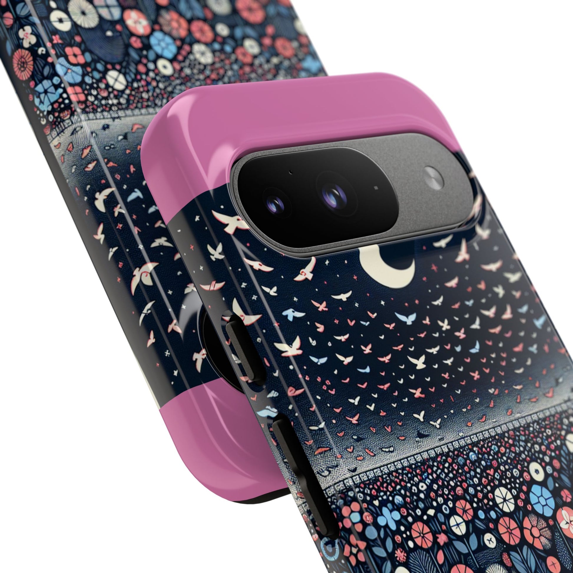 Floral Phone Case, Tough Cases for iPhone, Nature-Inspired Design, Gift for Her, Stylish Protection, Trending Accessory