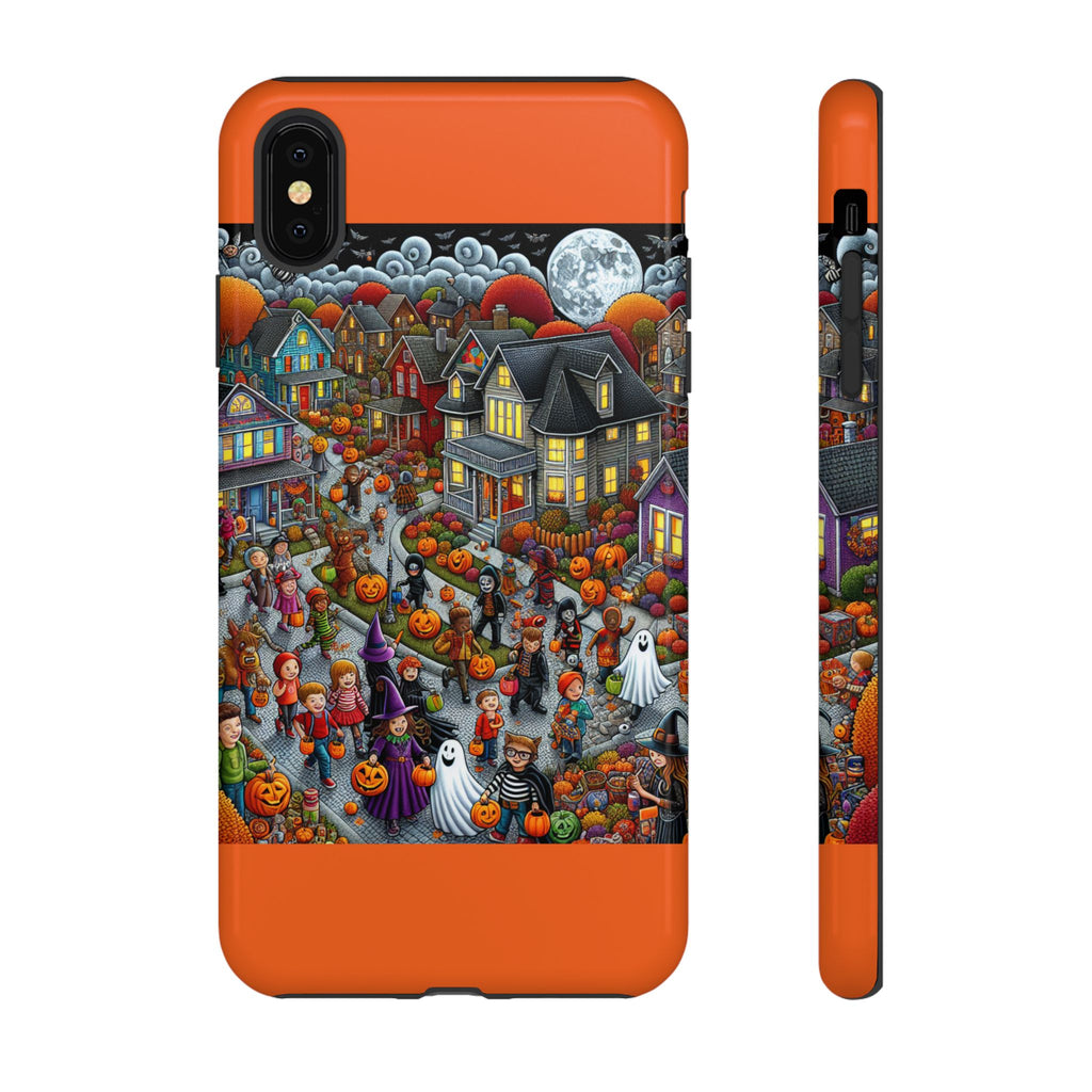 Halloween Phone Case, Tough Cases for Spooky Season, Fall Decor, Trick or Treat, Pumpkin Lovers, Ghost Design