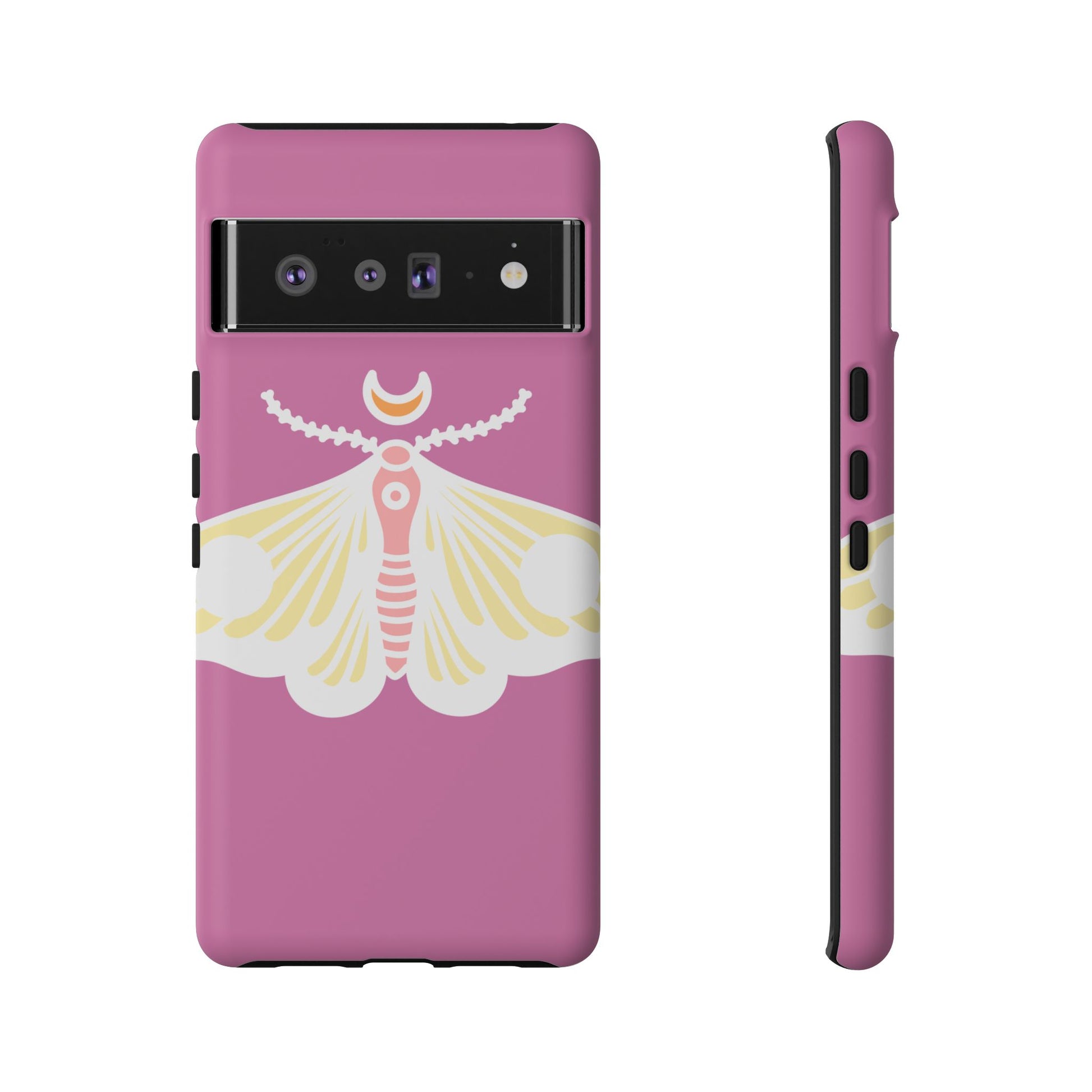 Colorful Moth Phone Case | Tough Cases for iPhone, Unique Gift, Nature Lovers, Boho Style, Trendy Accessories