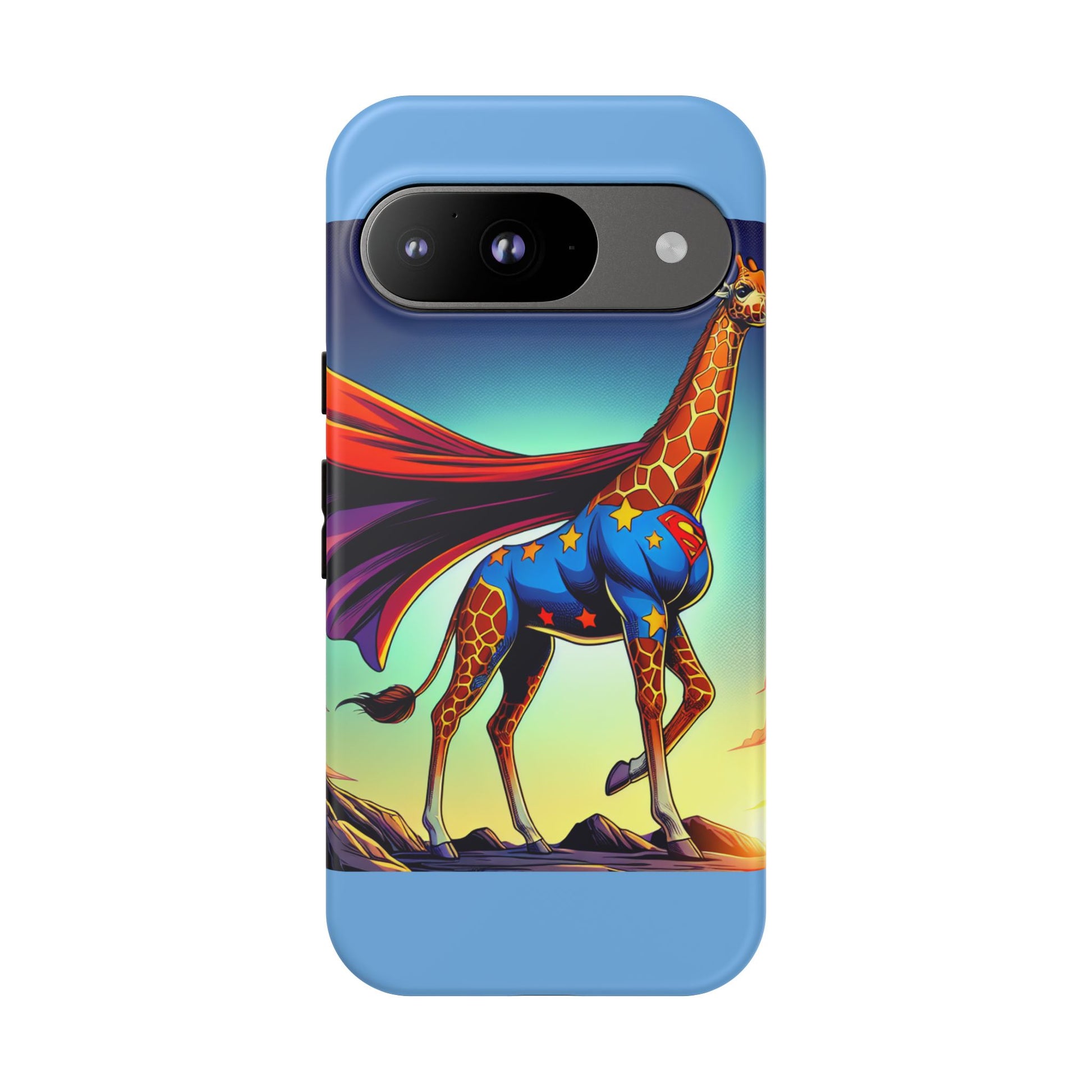Superhero Giraffe Phone Case | Tough Cases, Unique Gifts, Animal Lover Accessories, Fun Tech Protectors, Cute Phone Covers, Birthday Gift
