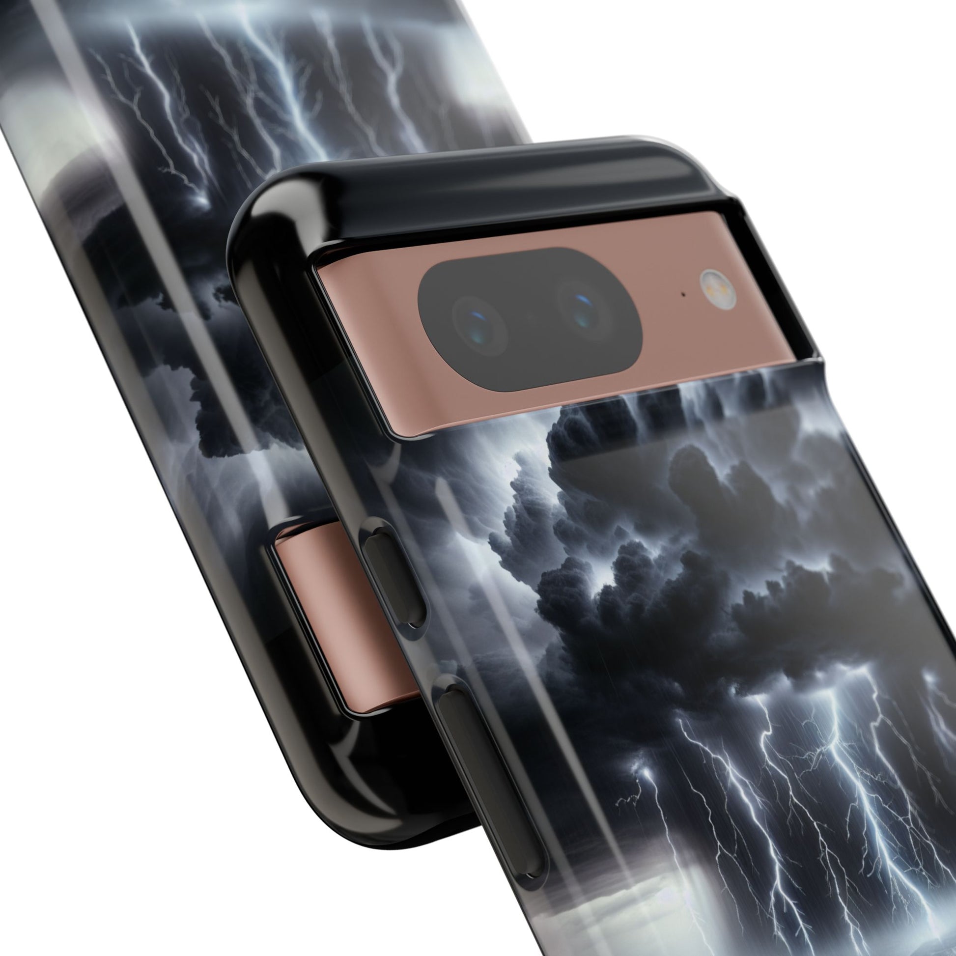 Tough Cases for the Bold: Stormy Thunder Phone Case, Lightning Protection, Durable Cover for Adventurers, Unique Gift for Nature [...]