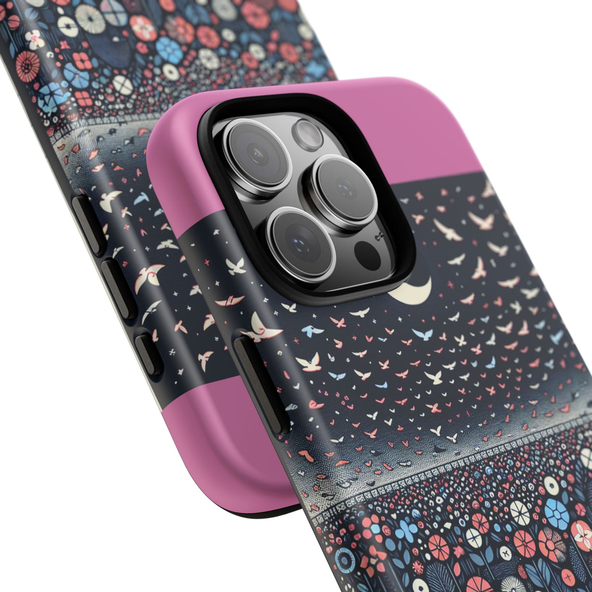 Floral Phone Case, Tough Cases for iPhone, Nature-Inspired Design, Gift for Her, Stylish Protection, Trending Accessory
