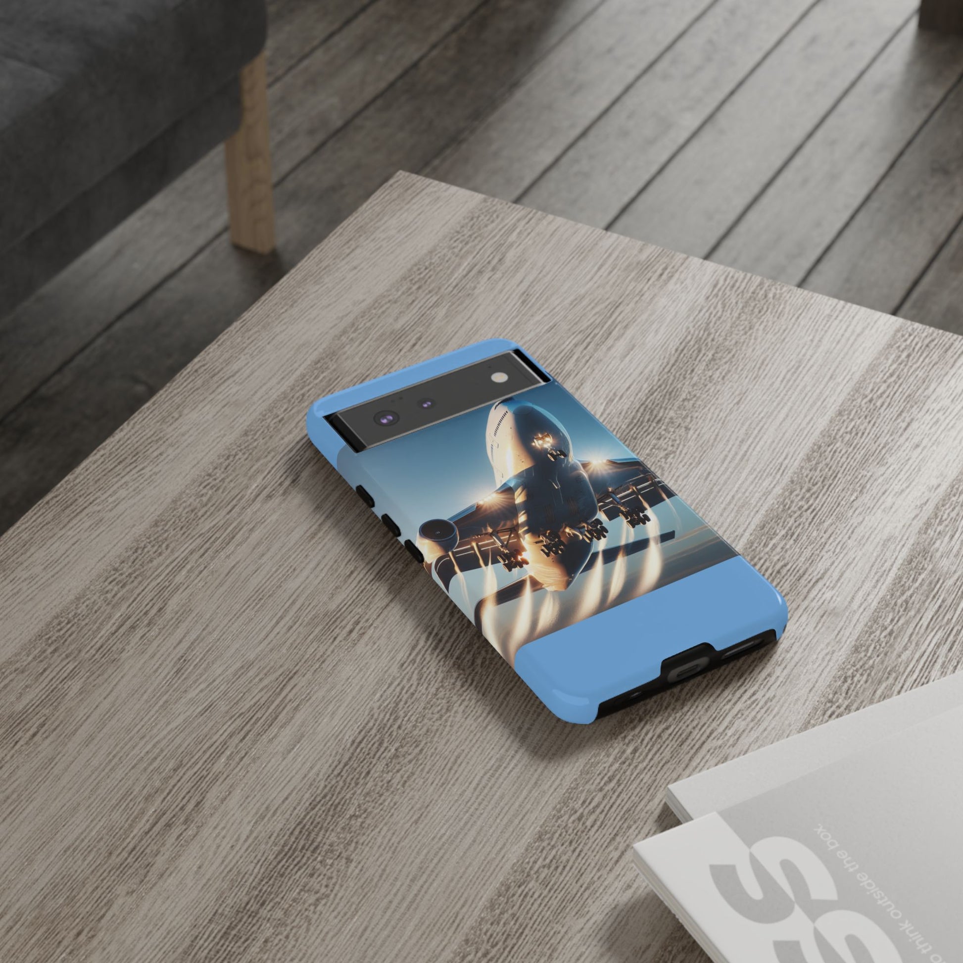 Aviation Phone Case, Tough Protection for Travelers, Airplane Lover Gift, Stylish Cell Cover, Adventure Ready Accessories
