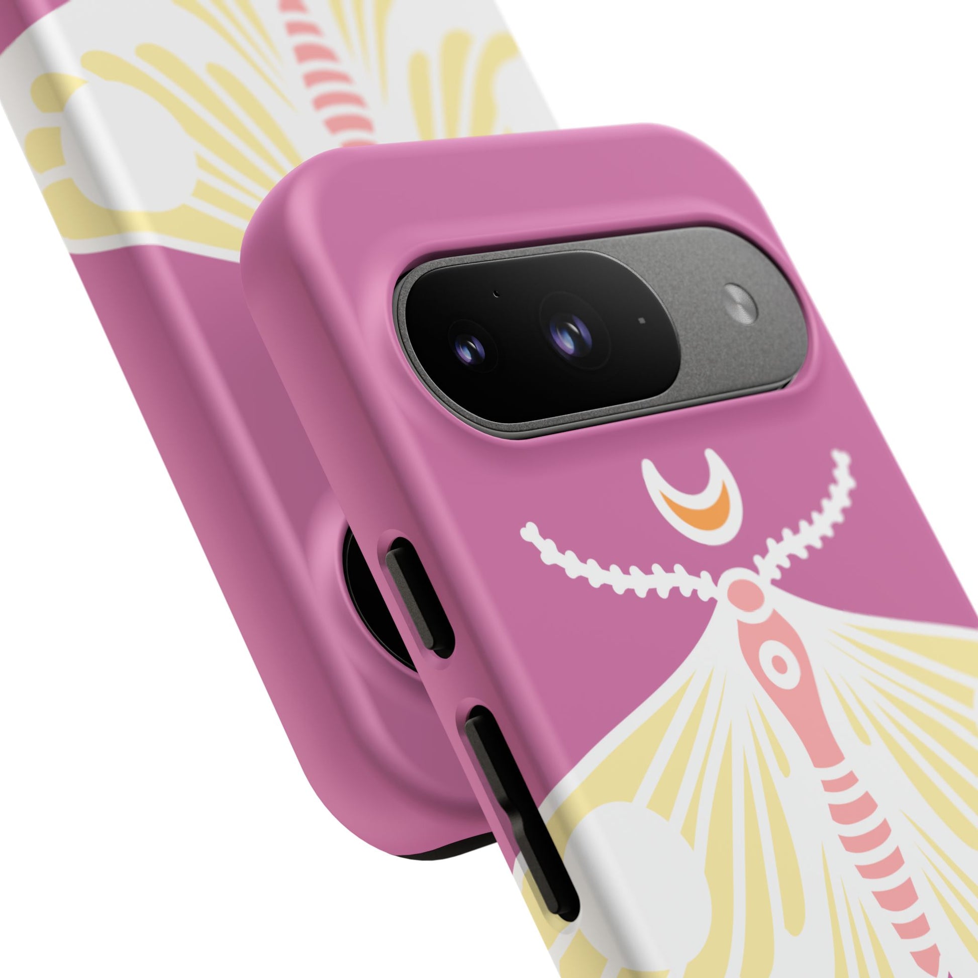 Colorful Moth Phone Case | Tough Cases for iPhone, Unique Gift, Nature Lovers, Boho Style, Trendy Accessories