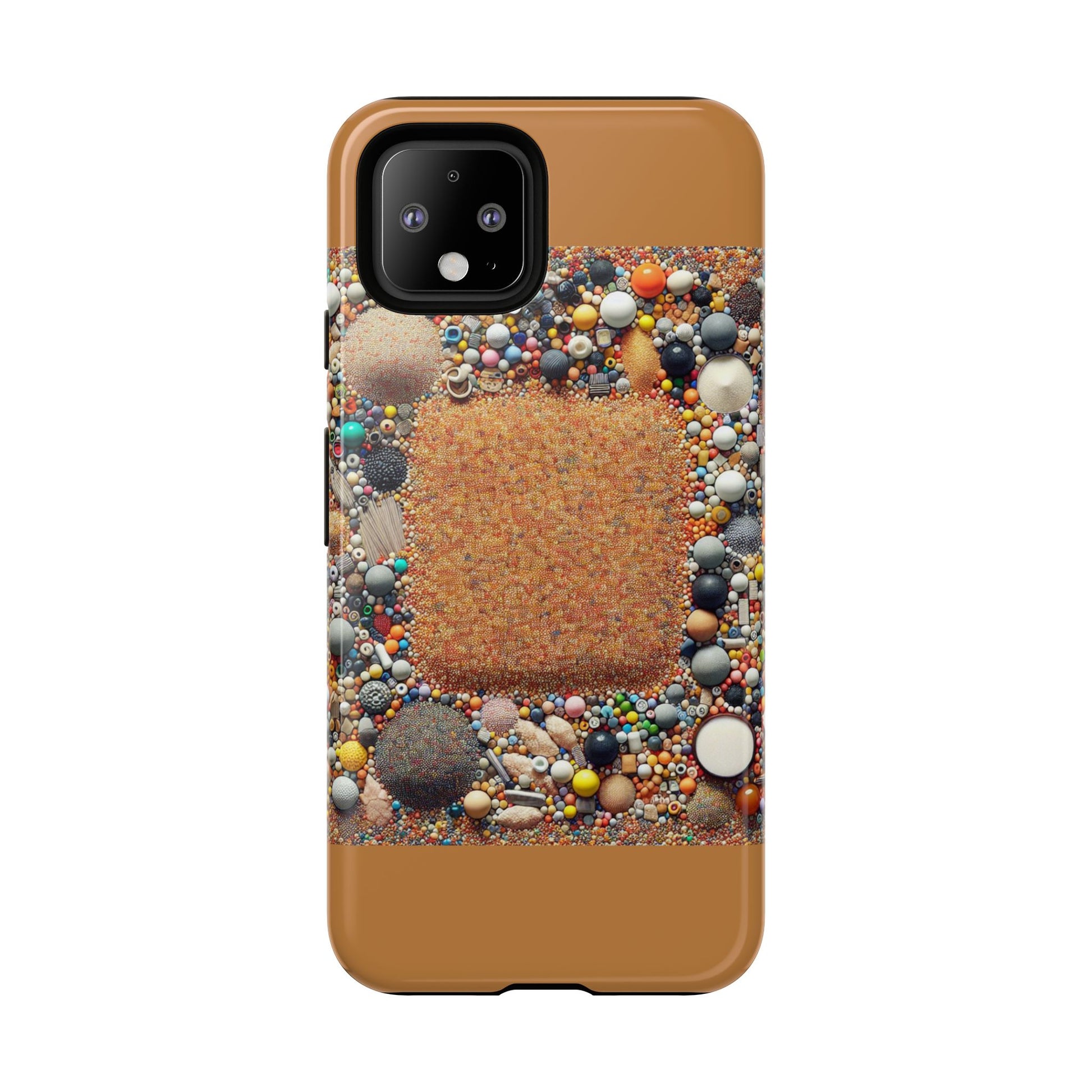 Colorful Phone Case with Unique Texture, Tough Case, Phone Accessory, Trendy Design, Gift for Tech Lovers, Durable Protection