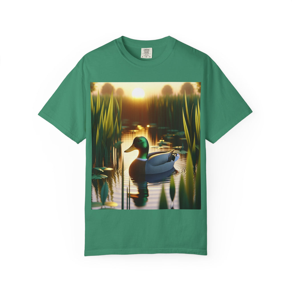 Nature-Inspired Duck T-Shirt for Outdoor Lovers, Eco-Friendly Gift, Summer Wear, Wildlife Enthusiasts, Casual Fashion